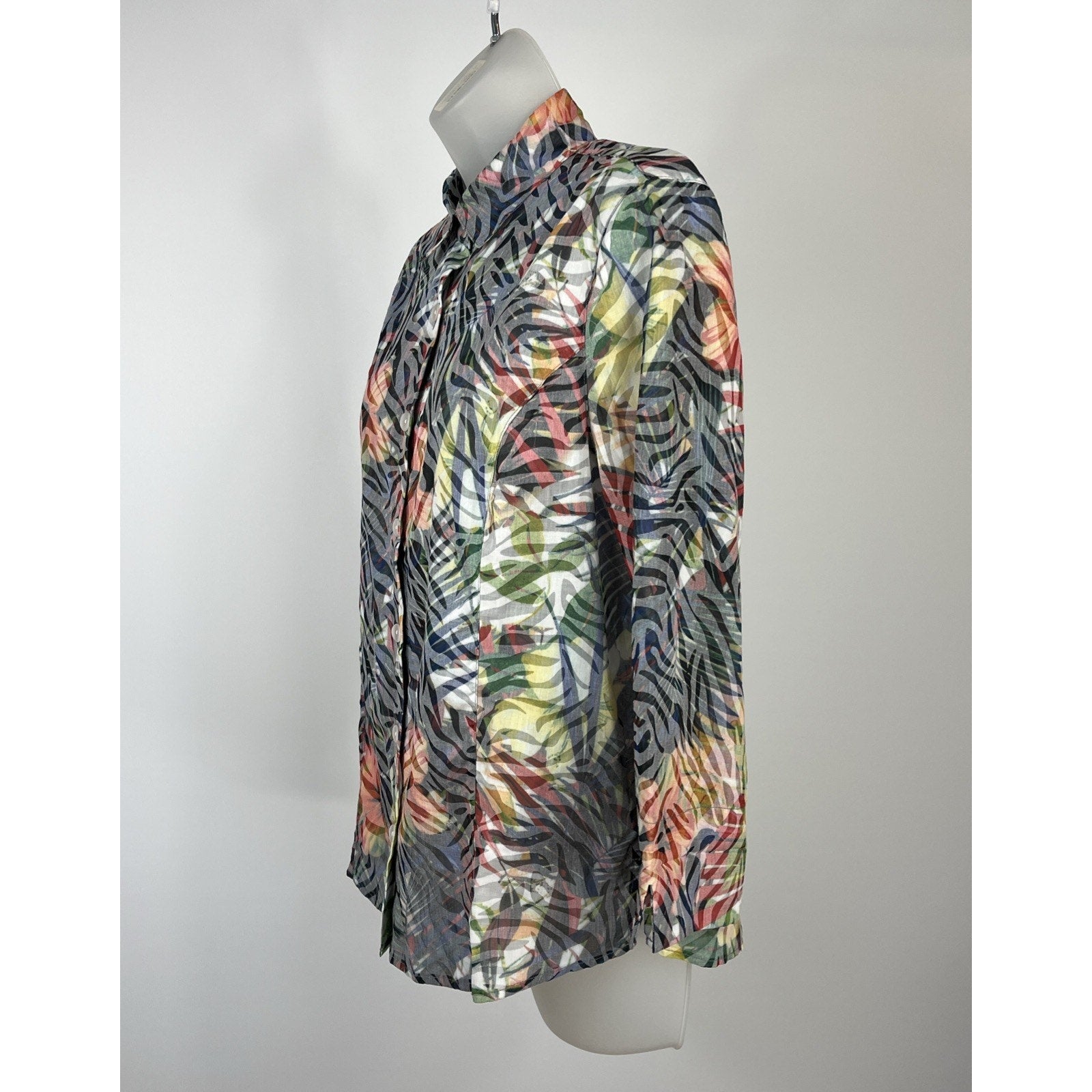 Drapers & Damon’s Button Up Shirt Multi Color Size PM Excellent Condition