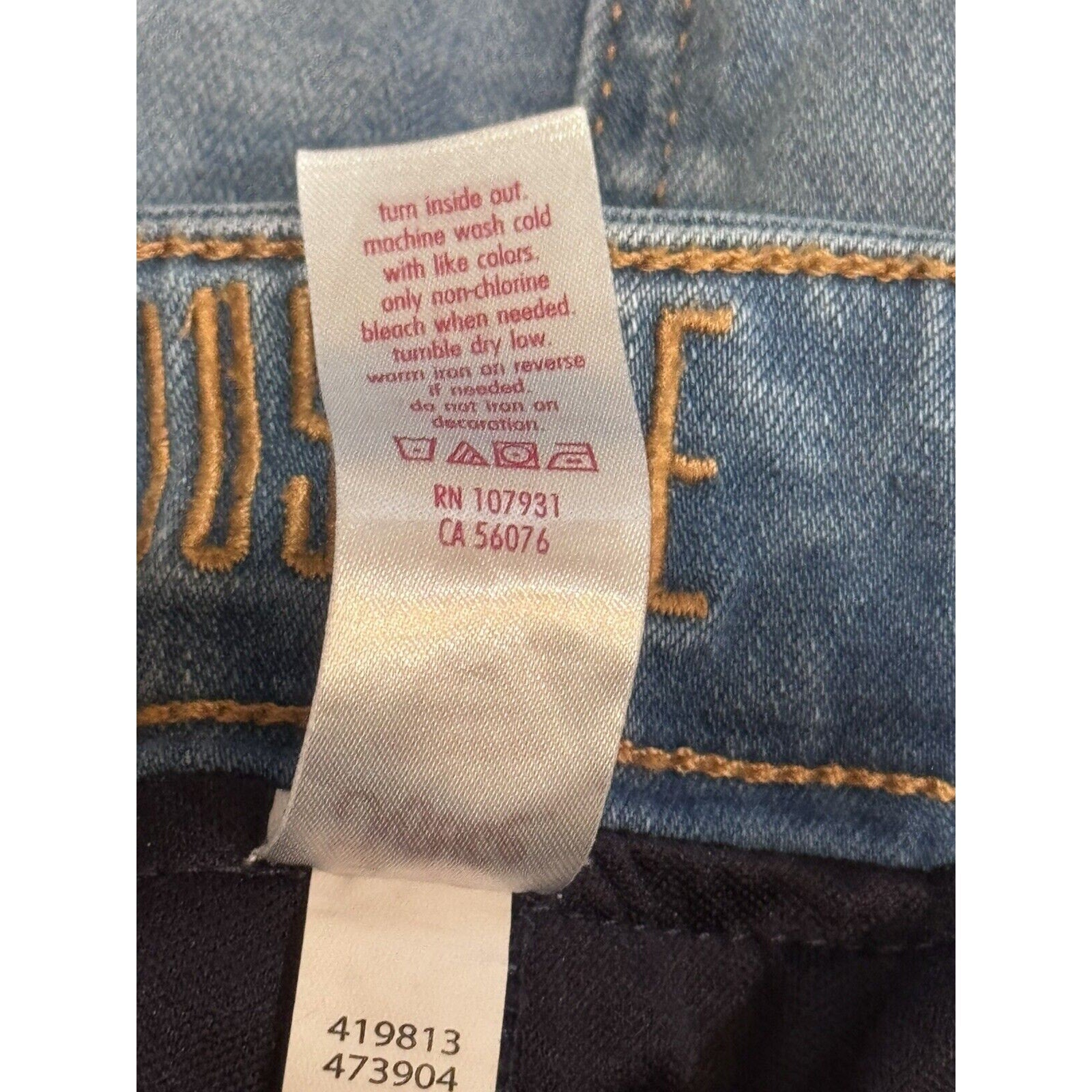 Justice - Denim Skort - Size 12- With Pockets - NWOT Button Front