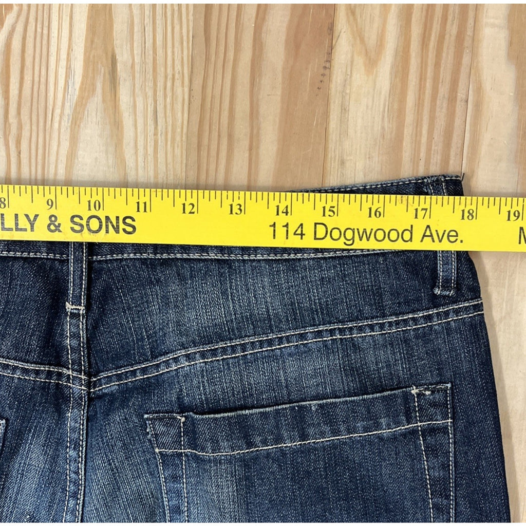 NWT J. Ferrar JF Mens 36x32 Modern Fit Slim Straight Blue Medium Wash Jeans