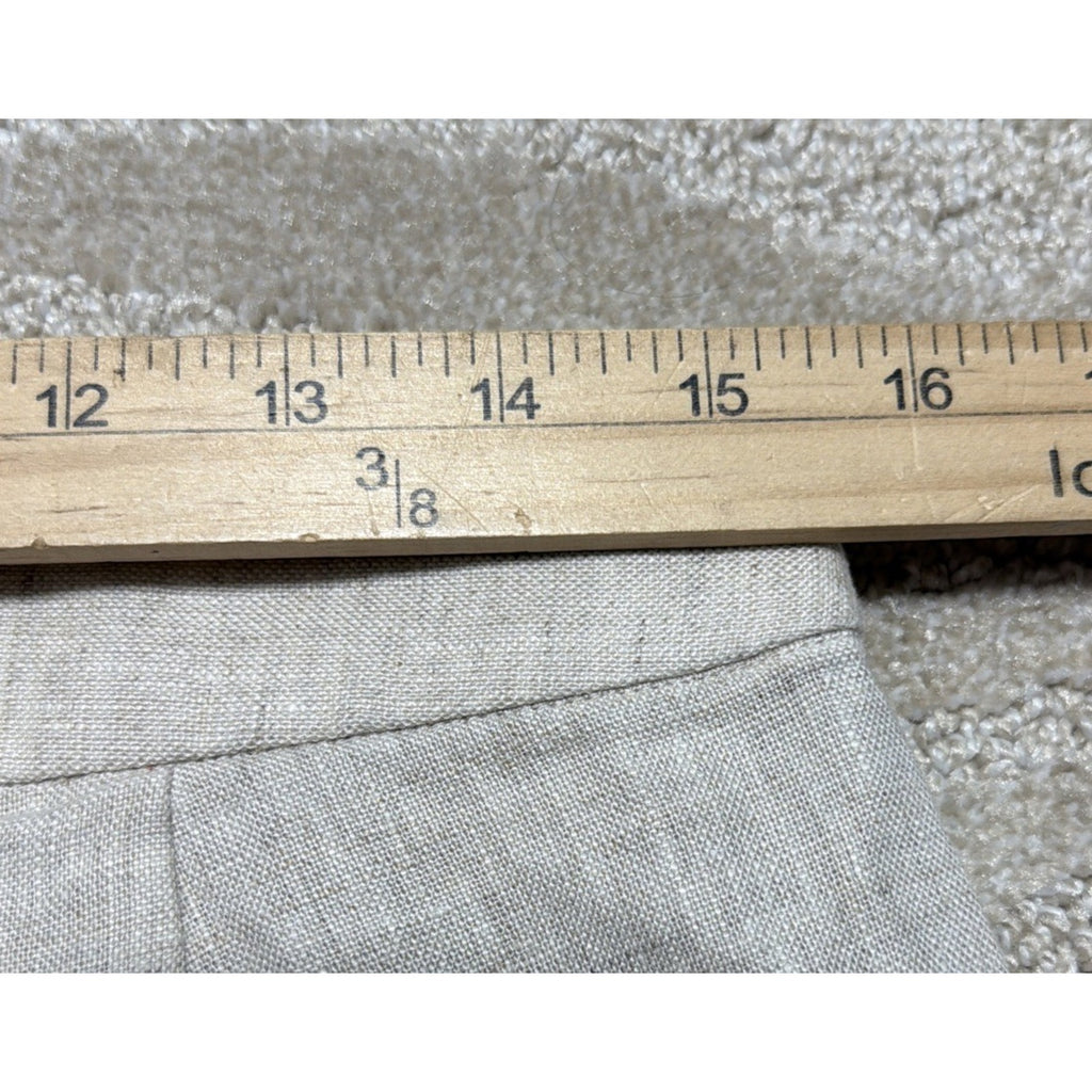 Banana Republic 100%Linen HR Pants Womens 8 Straight Leg Career ,Beach,Casual