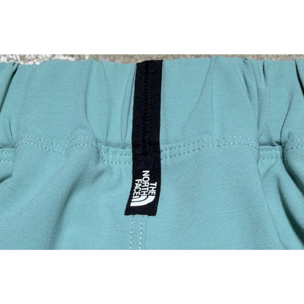THE NORTH FACE Wasabi Aqua Green Exploration Arque Shorts Mens Small