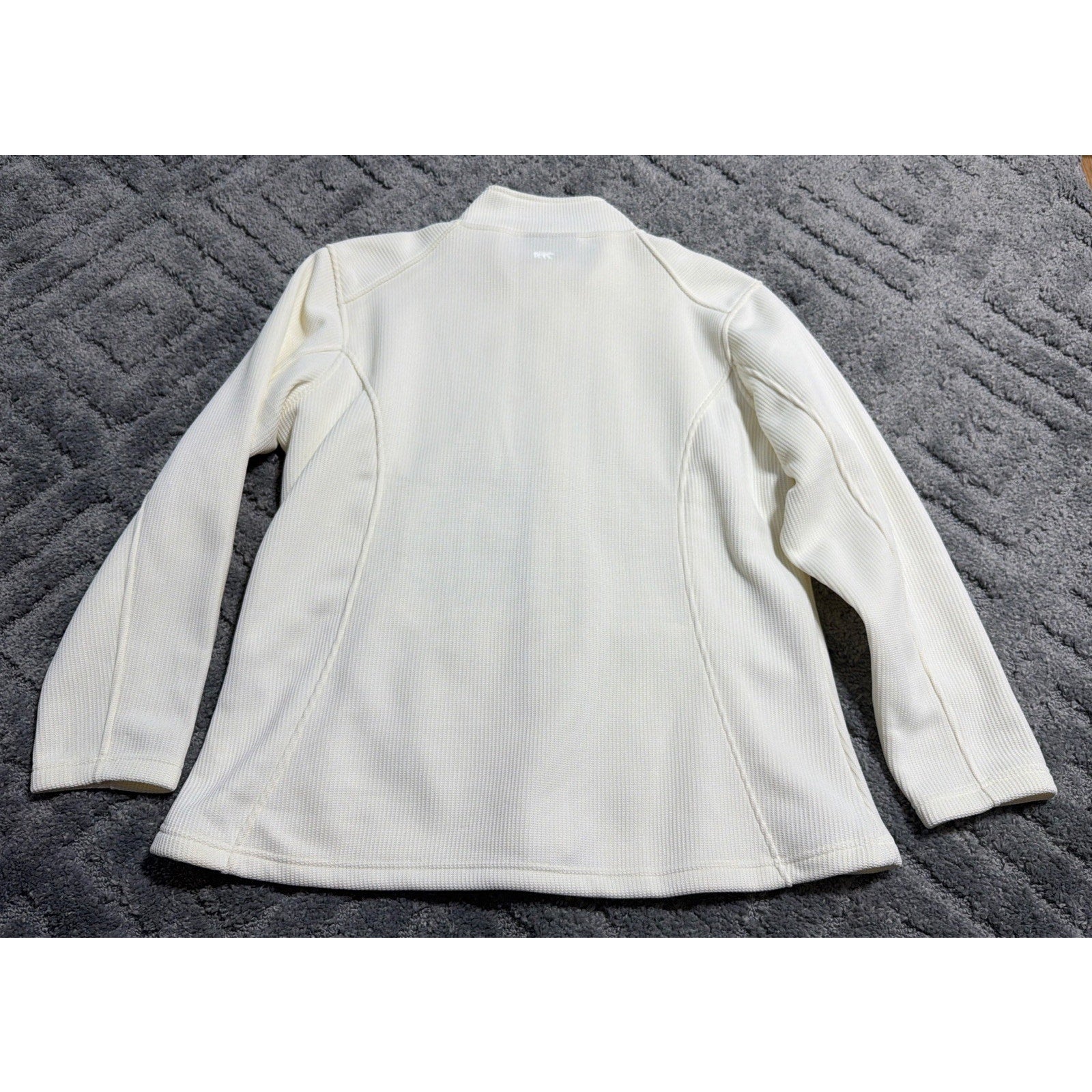 Polar King Key Marmaton Women's Super Soft Fleece Lined Active Jacket Ivory 2XL