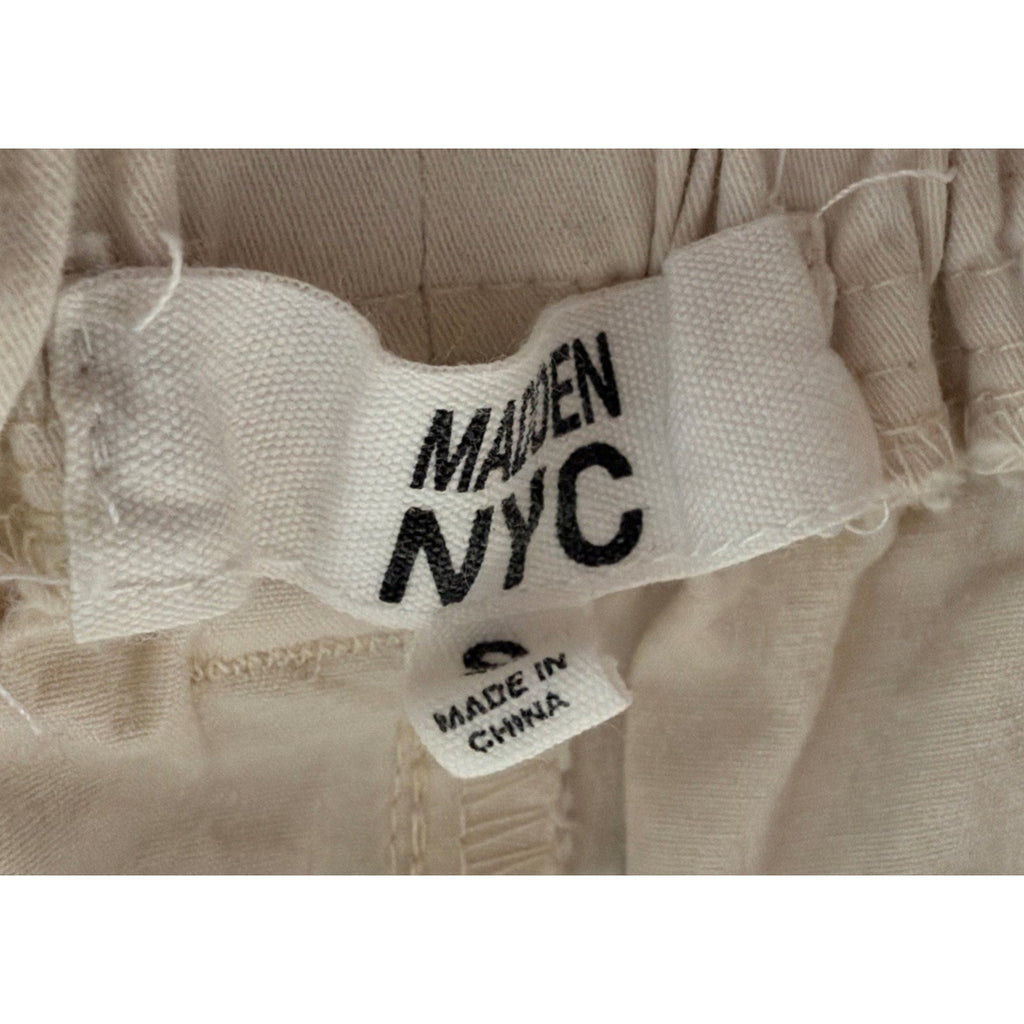 Madden NYC Wide Leg Cargo Pants Women’s Womens Stretch Waist Cinch Ankle