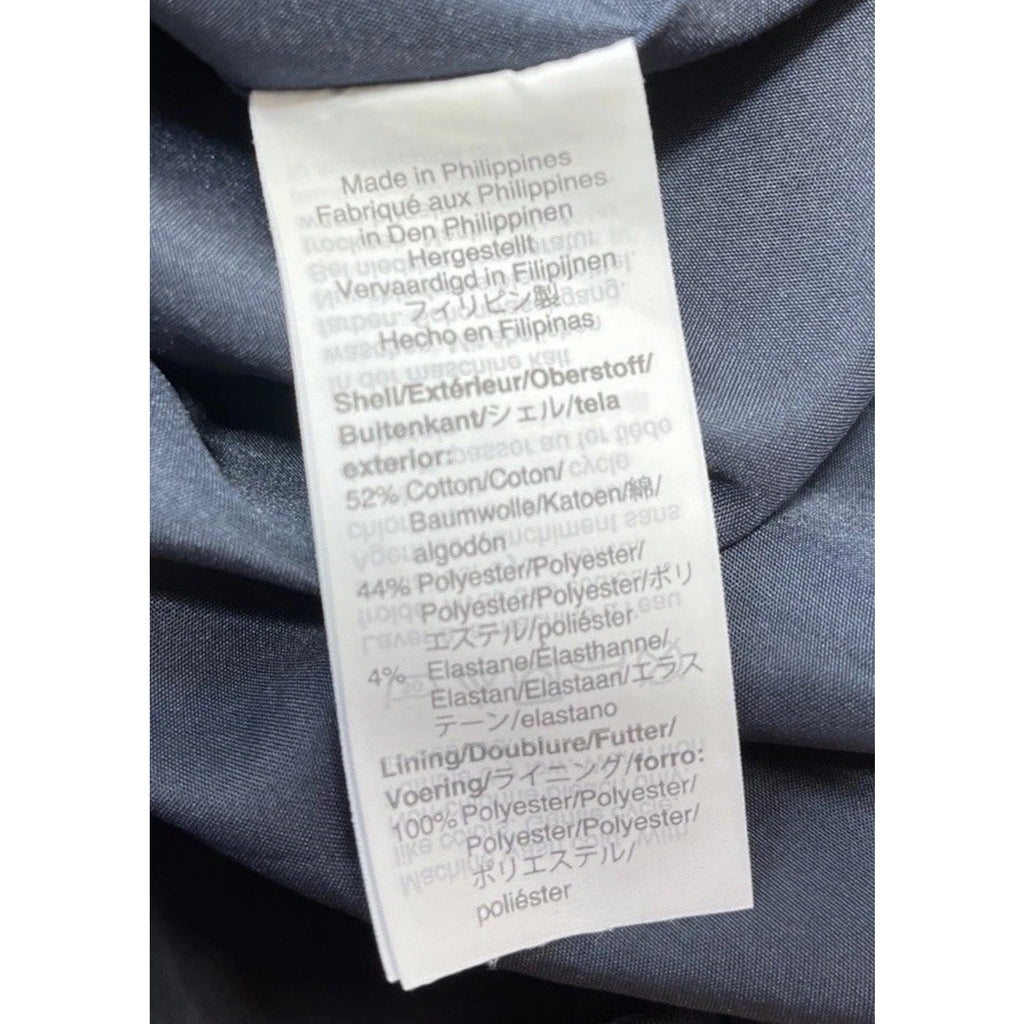 J. Crew Navy V Neck Cap Sleeve Dress Sheath Size 4