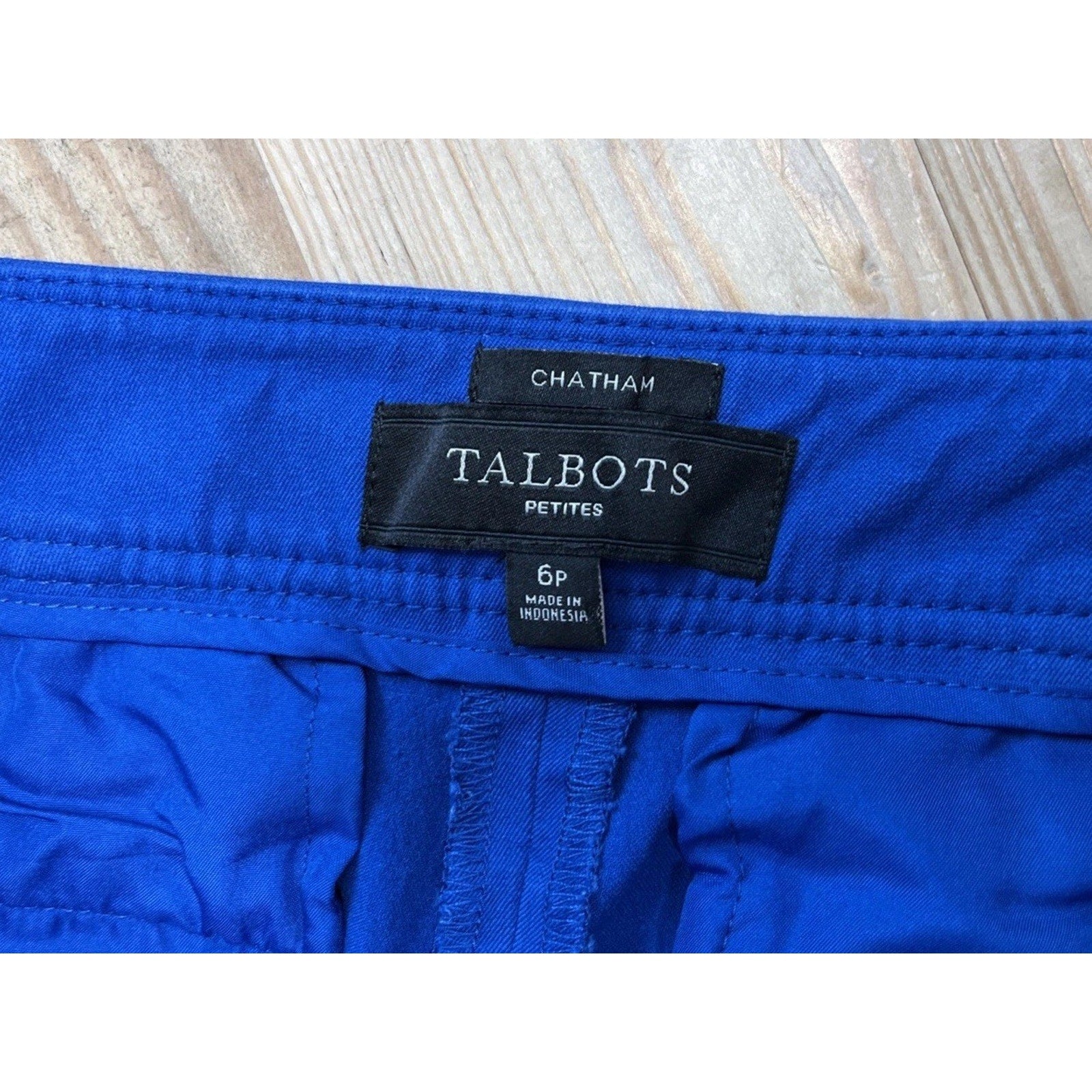 Talbots Chatham Ankle Pants In Royal Blue Size 6p Casual Corpcore