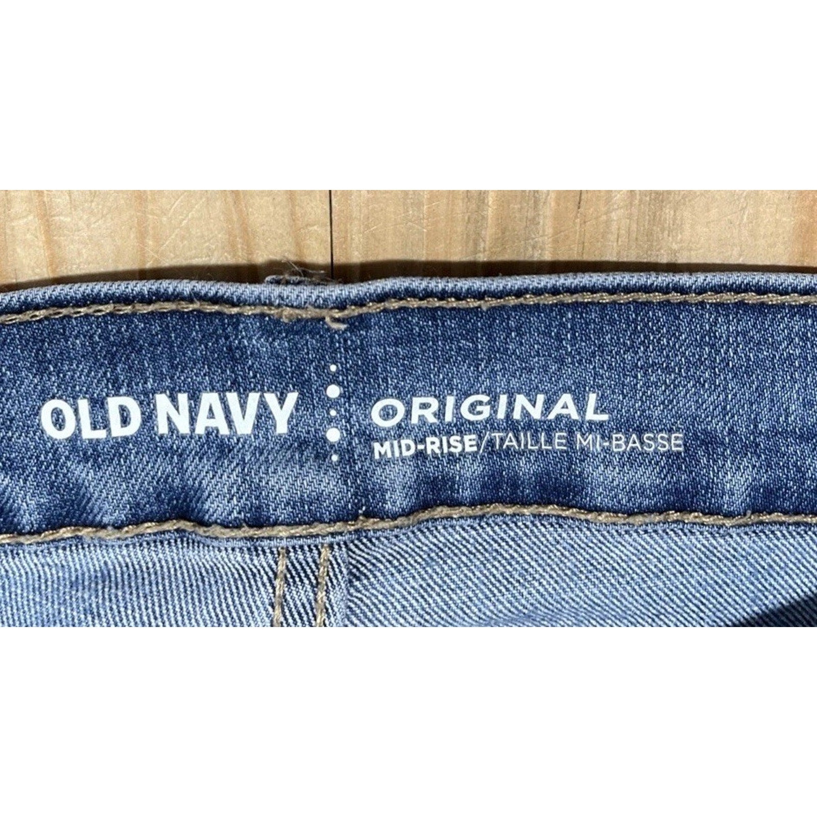 Old Navy Original Mid Rise Skinny Jeans Women's Size 6 R Blue Medium Wash 30x30