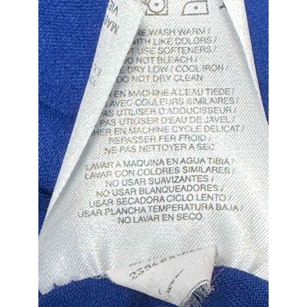 Nike Chicago Cubs Women's V-Neck Dry-Fit Blue T-shirts Size L