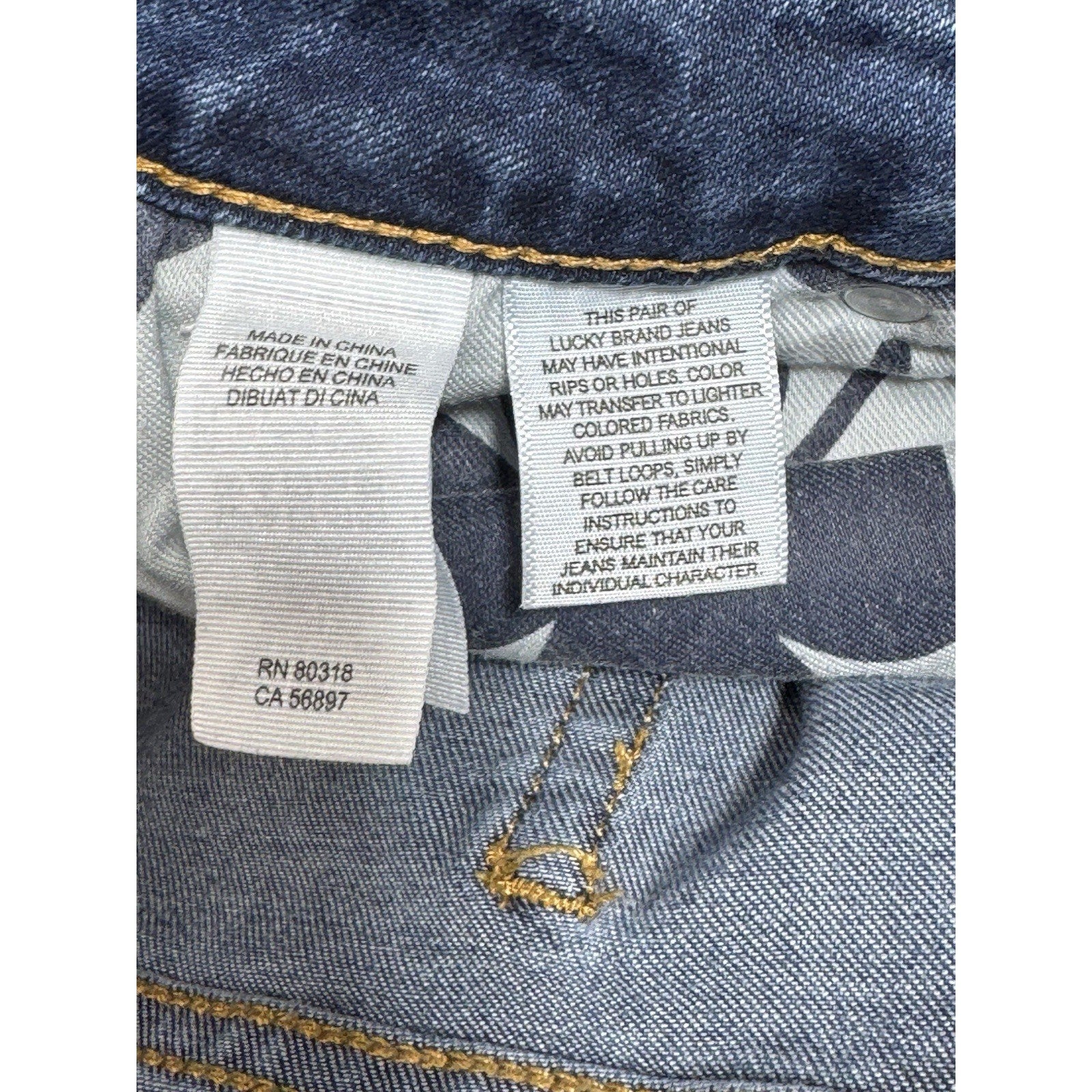 Lucky Brand Jeans Lolita Skinny Stretch Denim Blue Women’s Size 6/28 Average