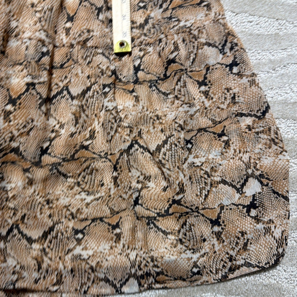 NWT Sofia Jeans Women's Snake Print Cutout Maxi Dress with Long Sleeves Size XXL