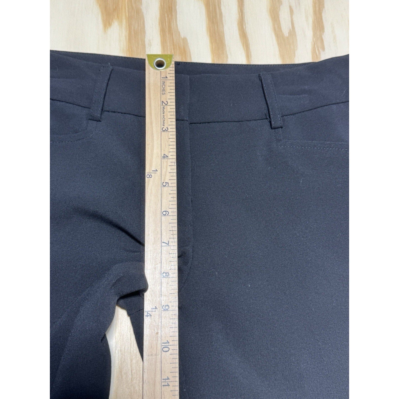 By & By Black Bootcut Dress Pants Womens Size 1 Stretch Office Work Career NWT