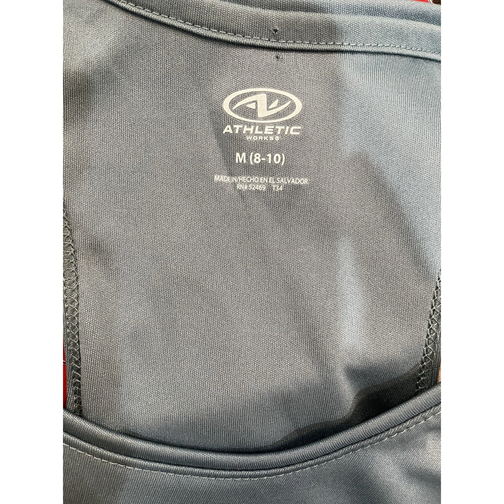 Athletic Works Women's Size Medium Active Racerback Green Tank