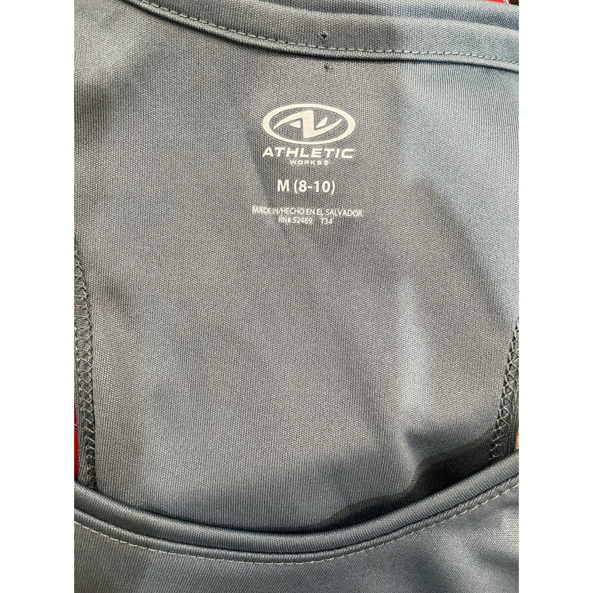 Athletic Works Women's Size Medium Active Racerback Green Tank
