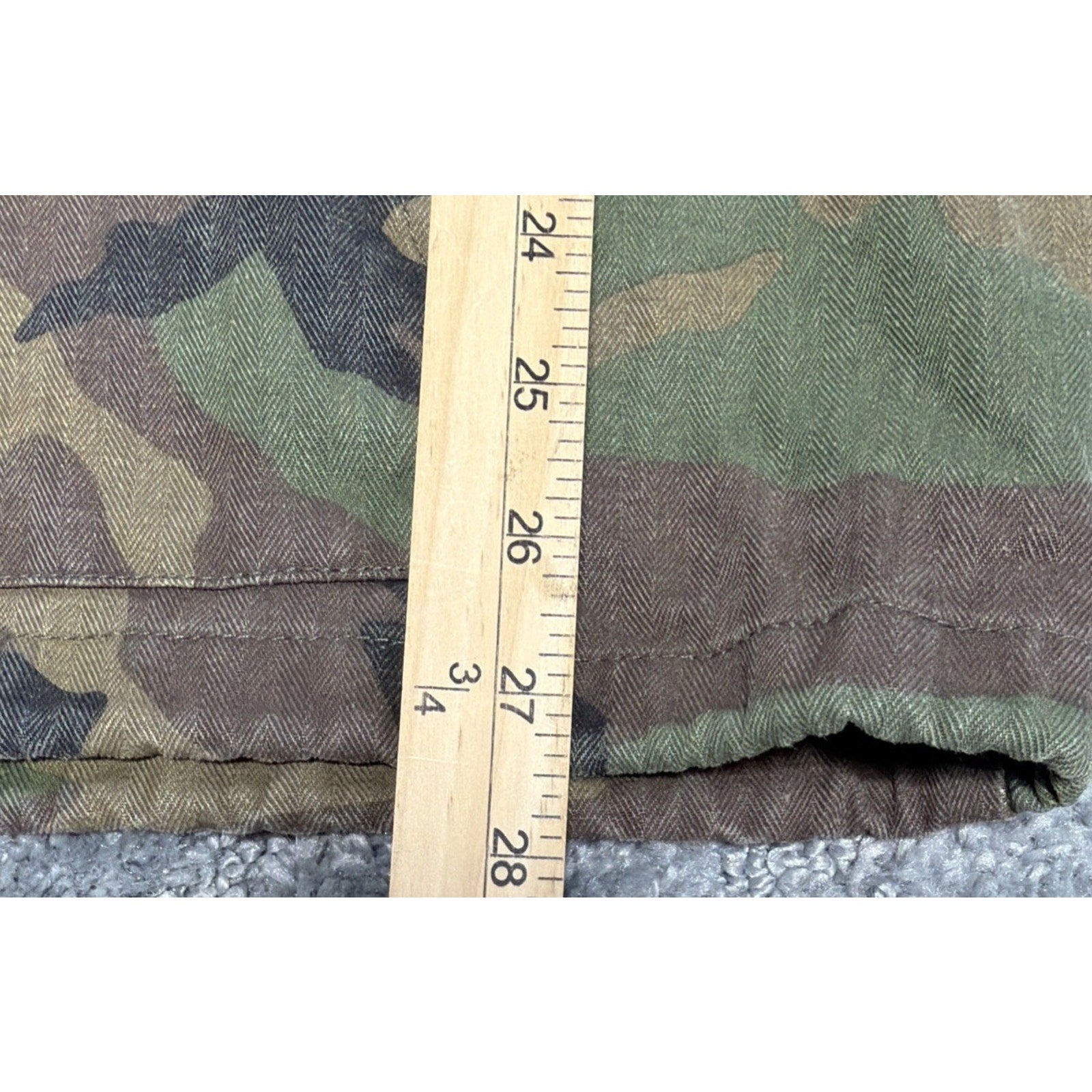 Wrmfzy m69 woodland camo hoodie Jacket Silk Linen Wool Tactical Army Hunting L