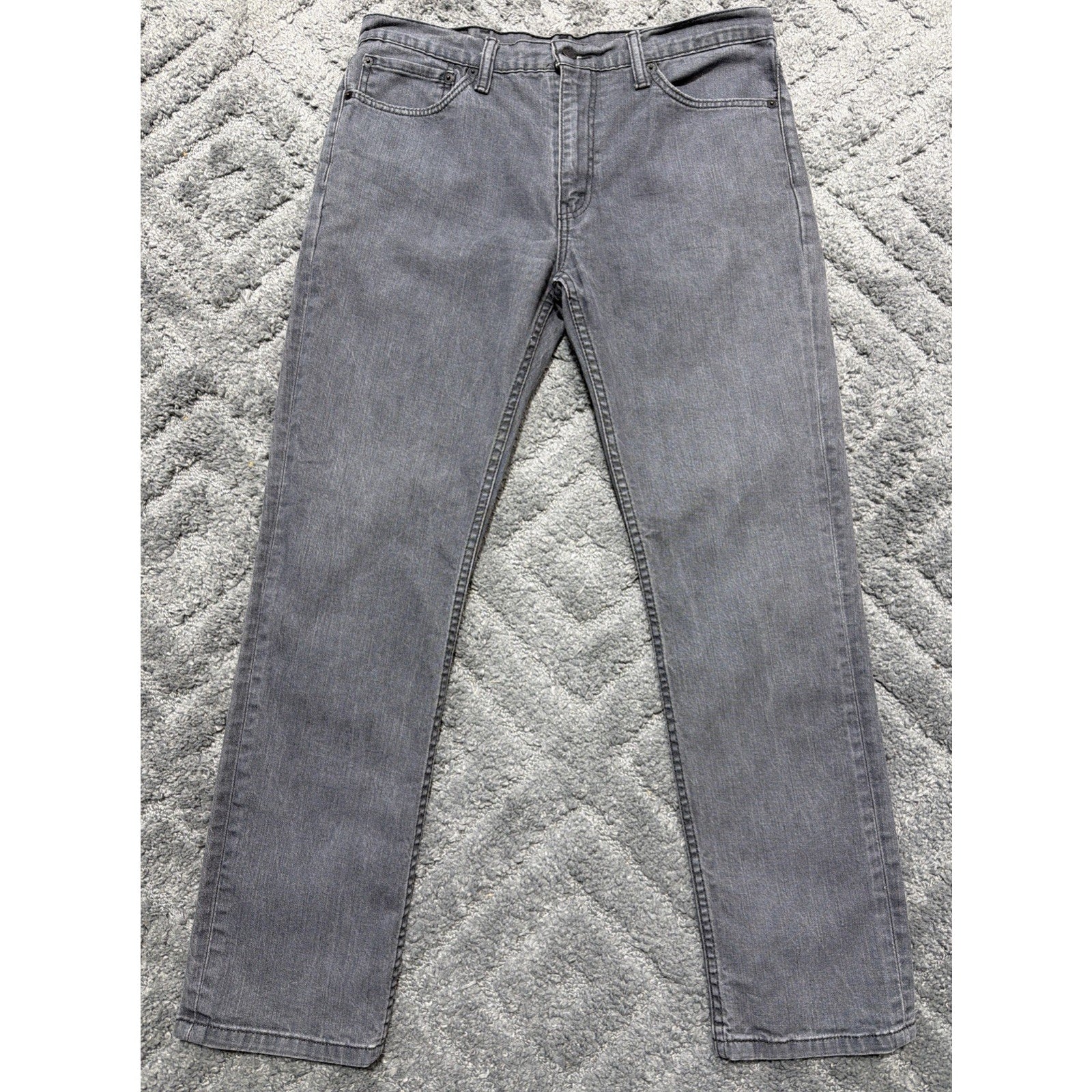 Levi’s 511 Jeans Men’s 38x32 (Actual 36x31) Slim Straight Gray Denim Pants