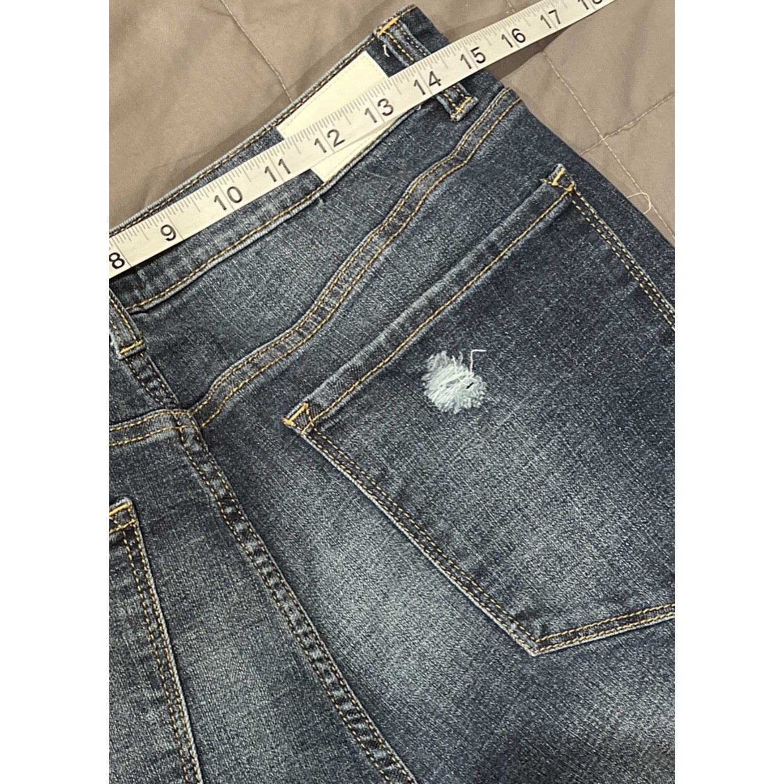 American Rag Off The Rack Bootcut Jeans Women's 29/11 Button Fly High Rise
