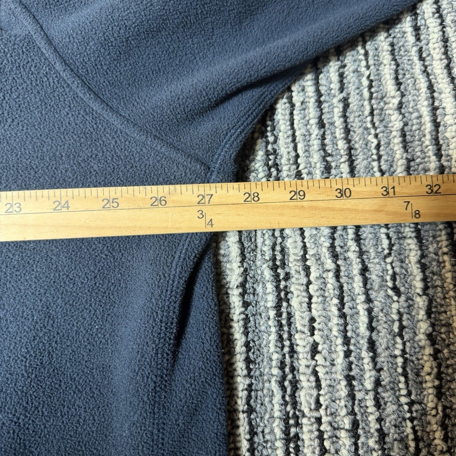 The North Face TKA 100 Men’s XL 2006 Blue Hooded Fleece 1/4 Zip Kangaroo Y2K