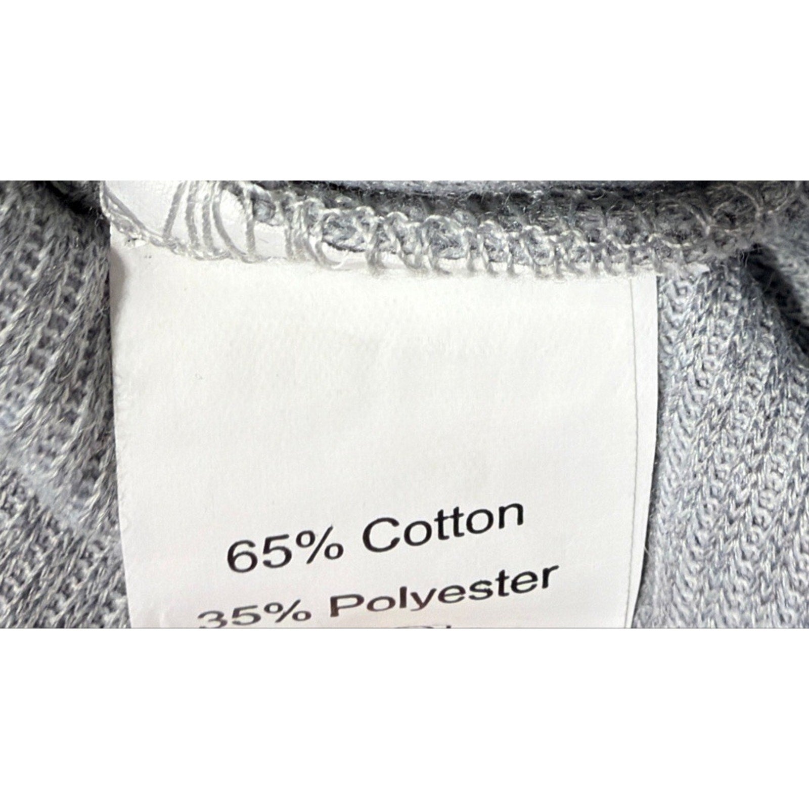 Anna Kaci California Gray Oversized Top Size Large Long Sleeve New