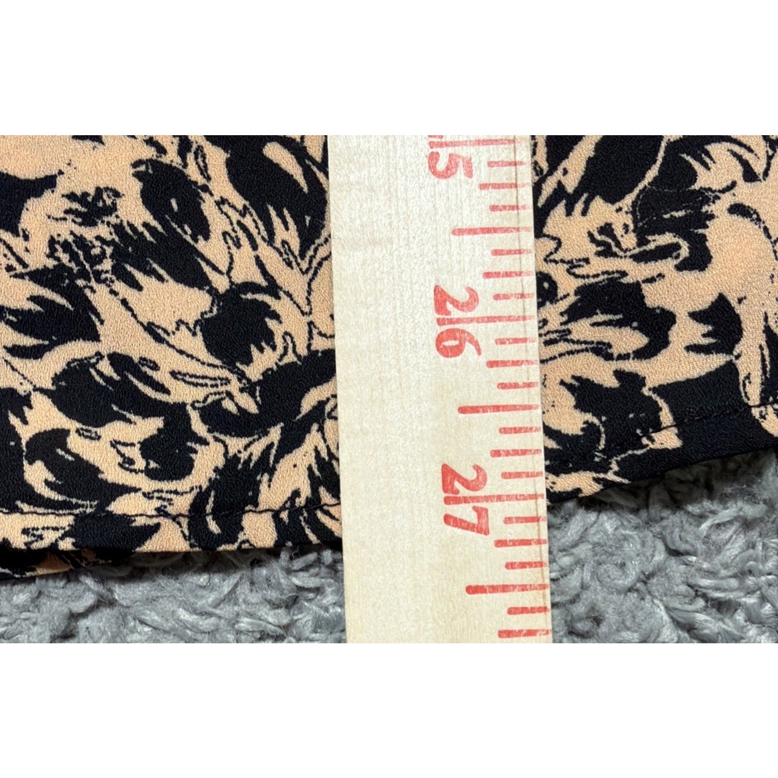 Maurices Black Sheer Floral Blouse Long Sleeve Button Down Womens Size L NWT