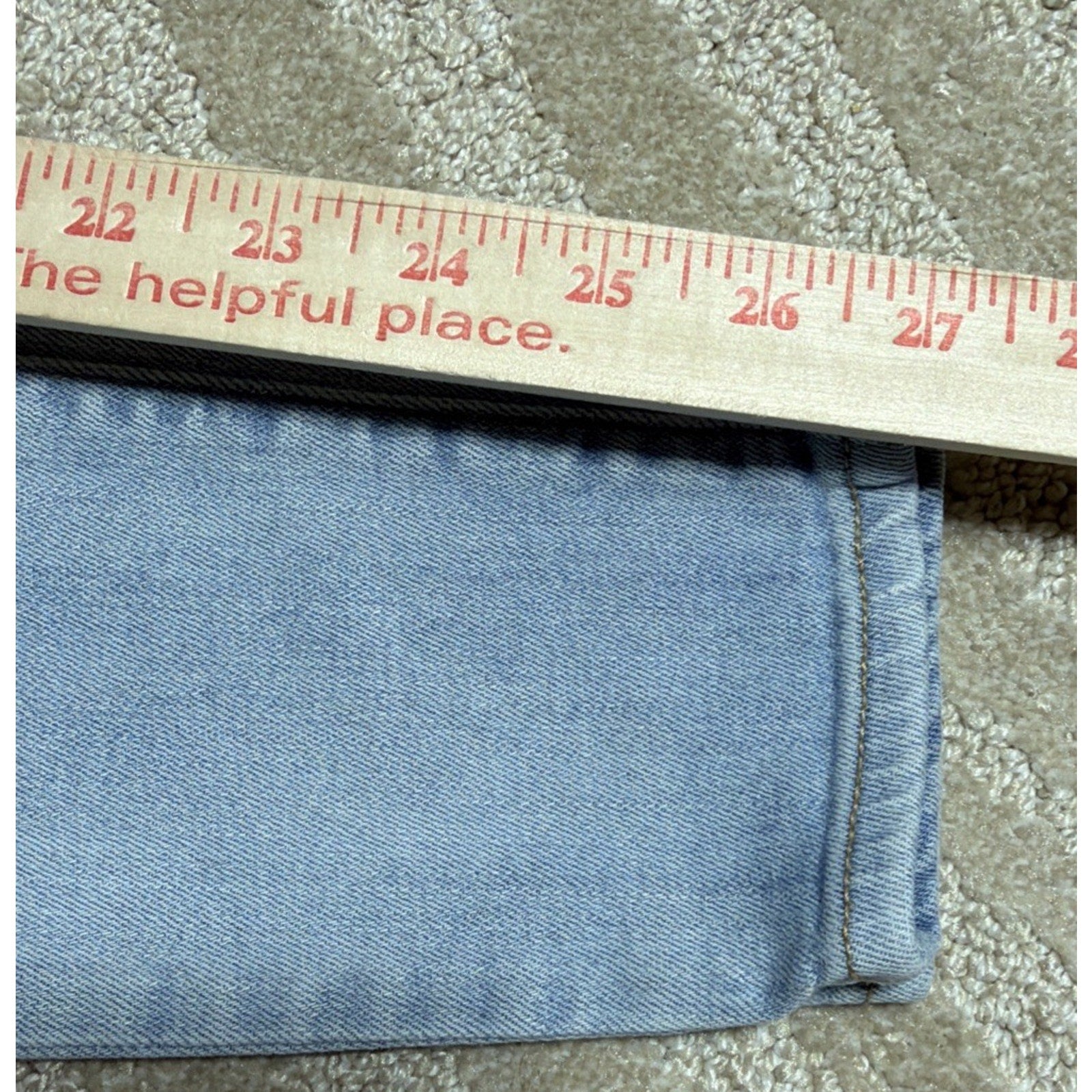 Levi's 711 Skinny Jeans Womens Light Wash Size 25