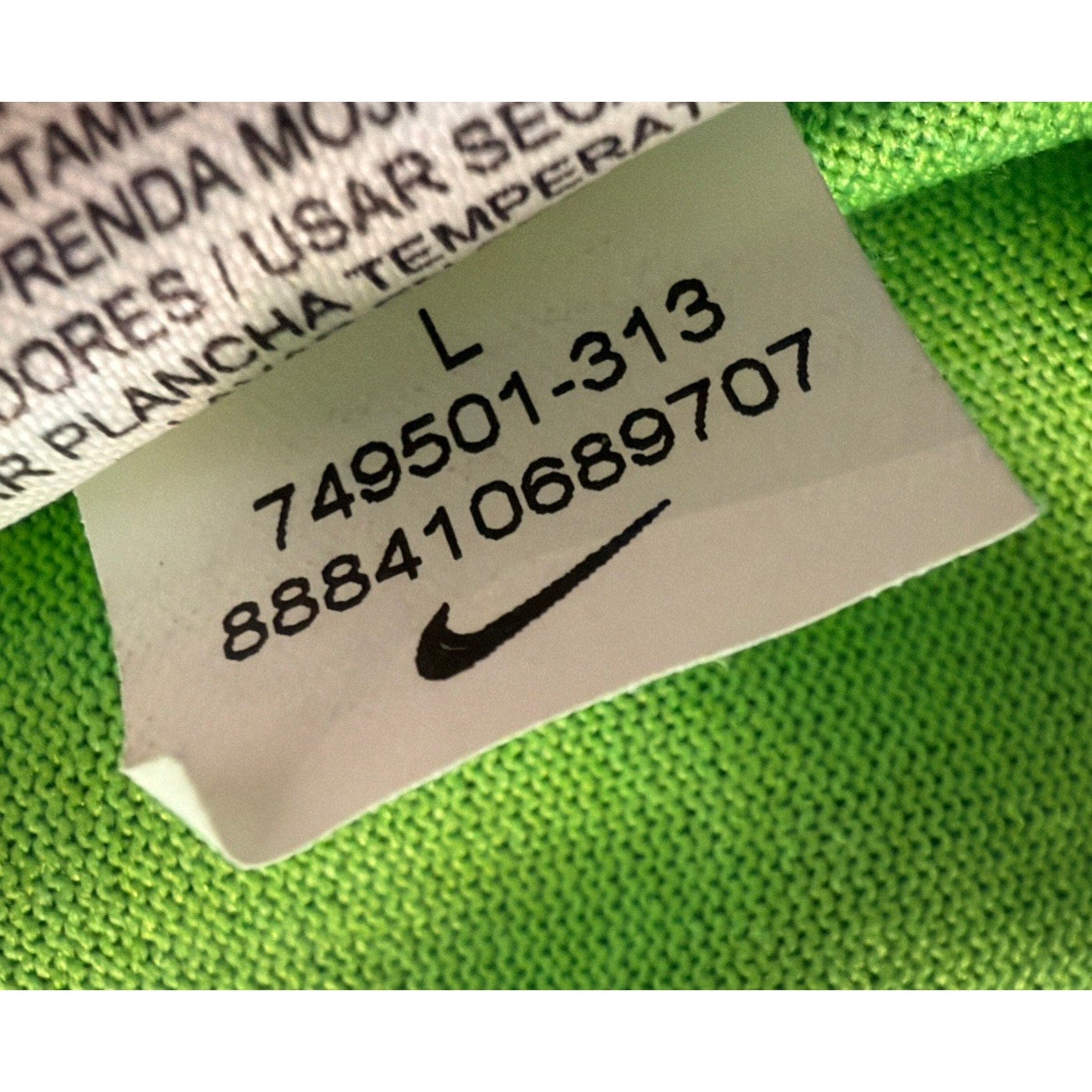 Nike Shirt Mens Large Volt Stride Dri-FIT ADV Short-Sleeve Running Tee