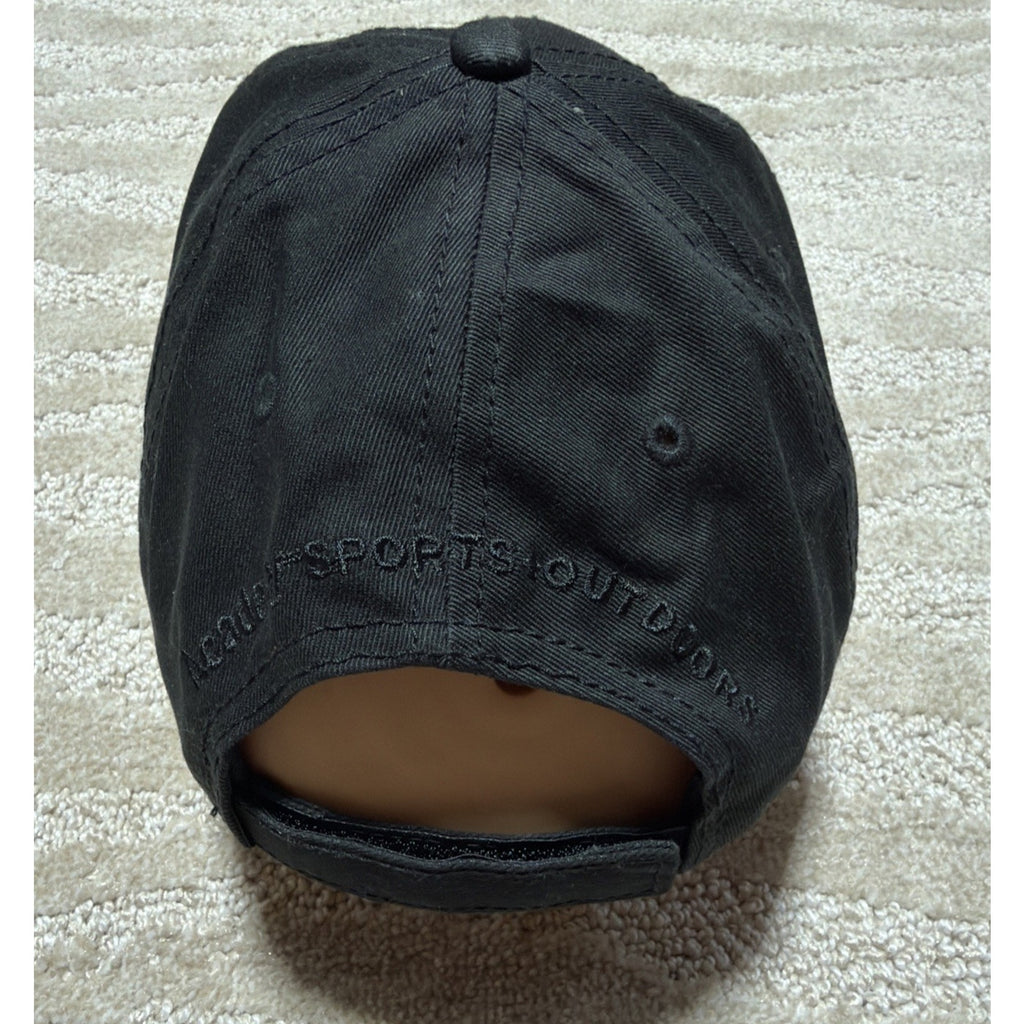 Academy Outdoors American Flag baseball Dad Adjustable Cap One Size Black
