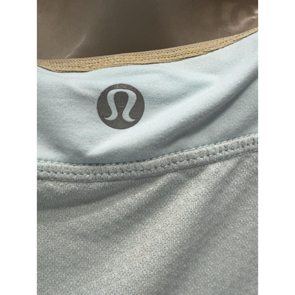 Lululemon Push Your LimitsTank Top Criss Cross Straps Removable Pads Women’s 8