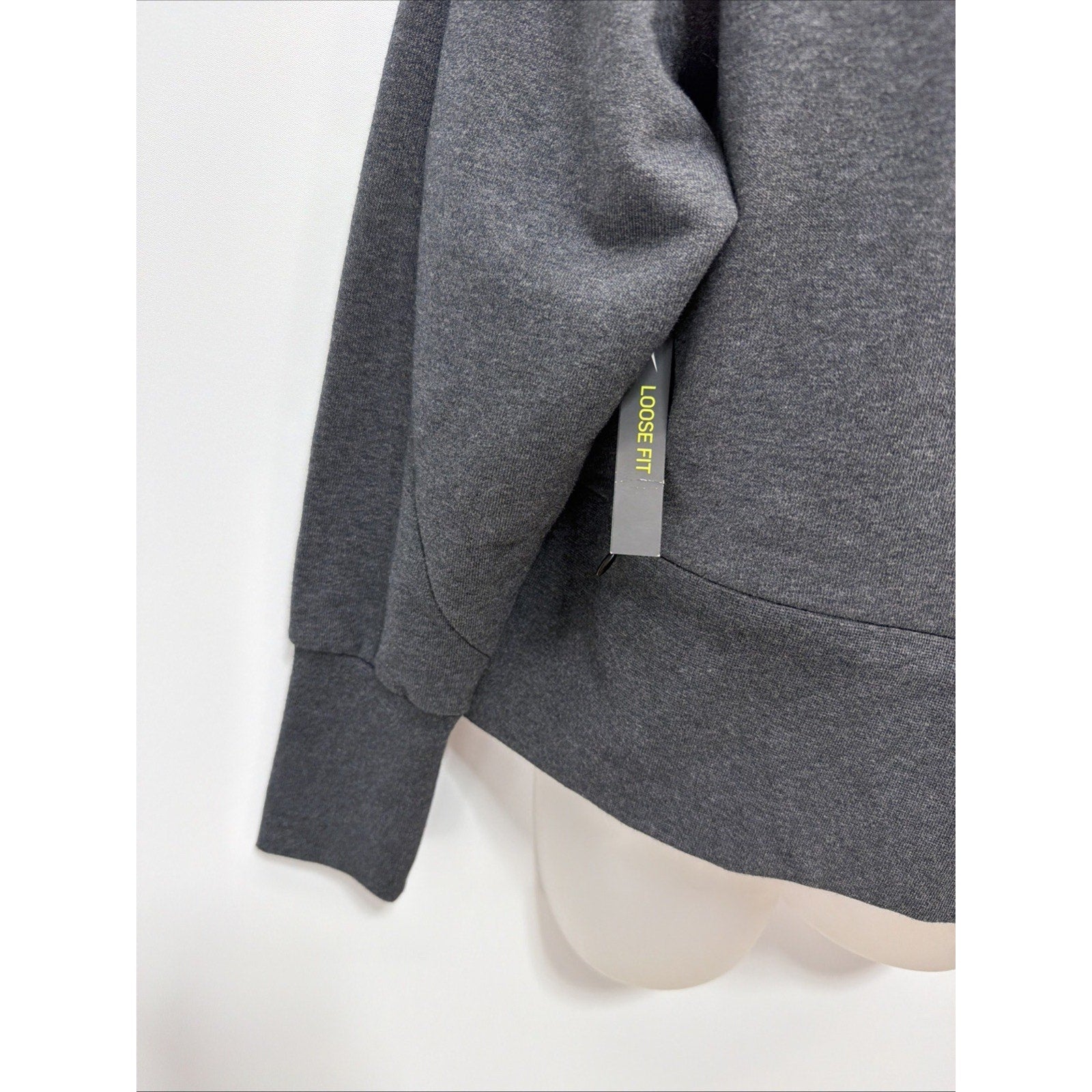 Nike Dri-fit Versa Studio Mock Neck Sweatshirt - Dark Gray Heather - L NWT