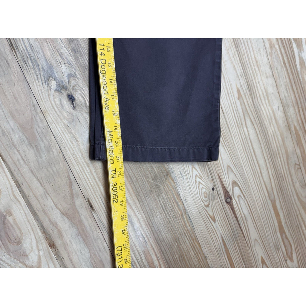 OLD NAVY LOW RISE Brown Canvas Capri Women’s SIZE 10