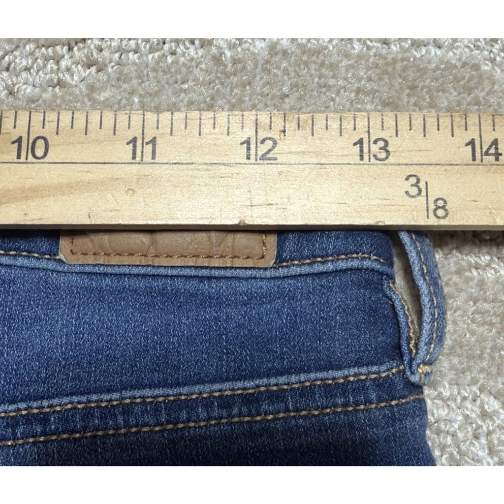 American Eagle Women's The Dream Jean Super Hi-Rise Stretch Denim Blue Jeans