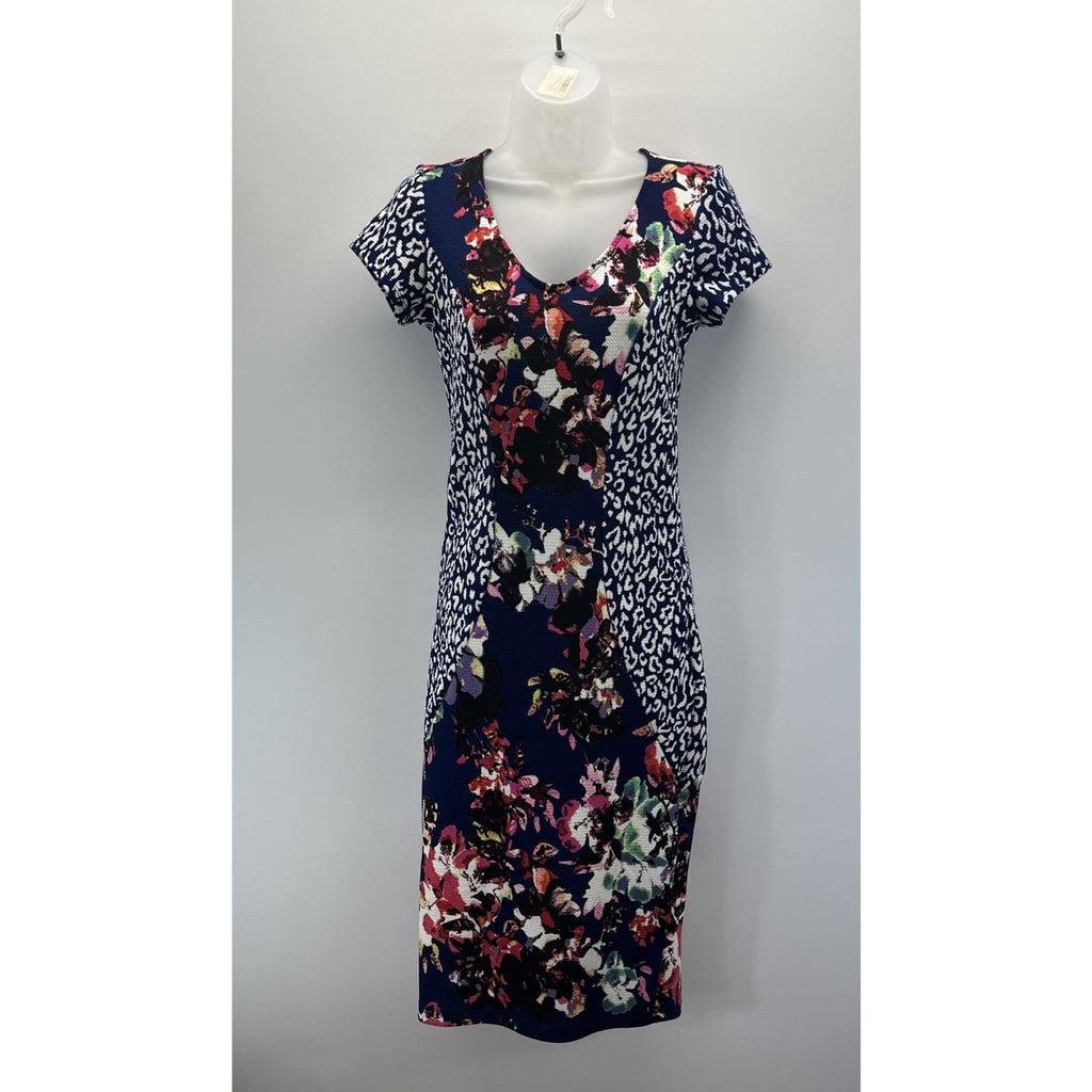 Marilyn Monroe Brand Dress~Blue/White/Floral~Size S