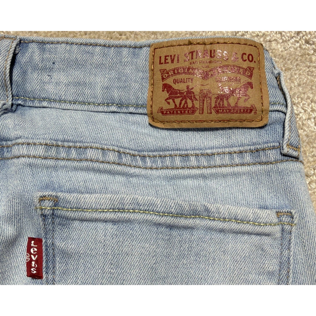 Levi's 711 Skinny Jeans Womens Light Wash Size 25