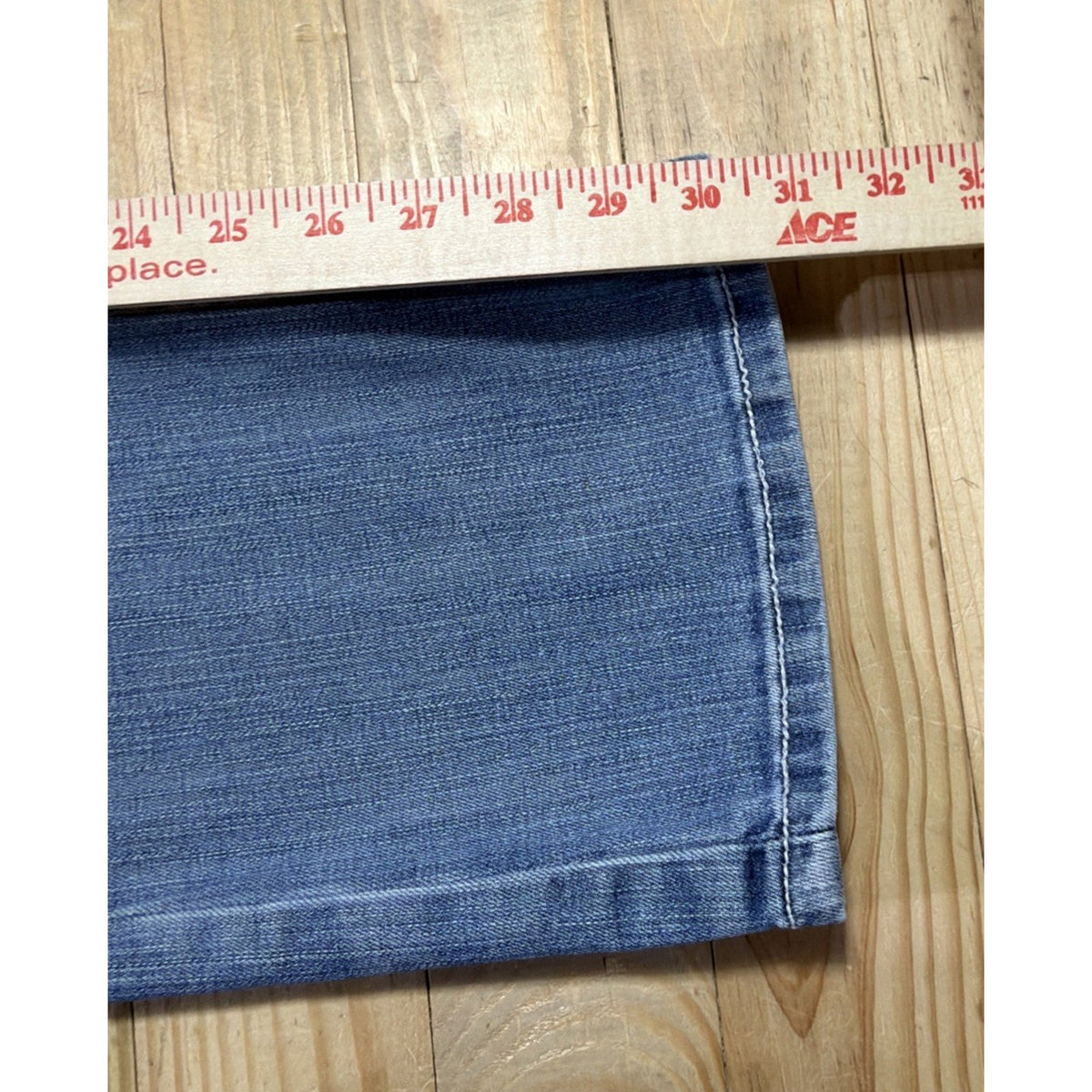 ARIAT Jeans 16 R.E.A.L. Mid Rise Stretch Whipstitch Boot Rainstorm Women’s 27x31