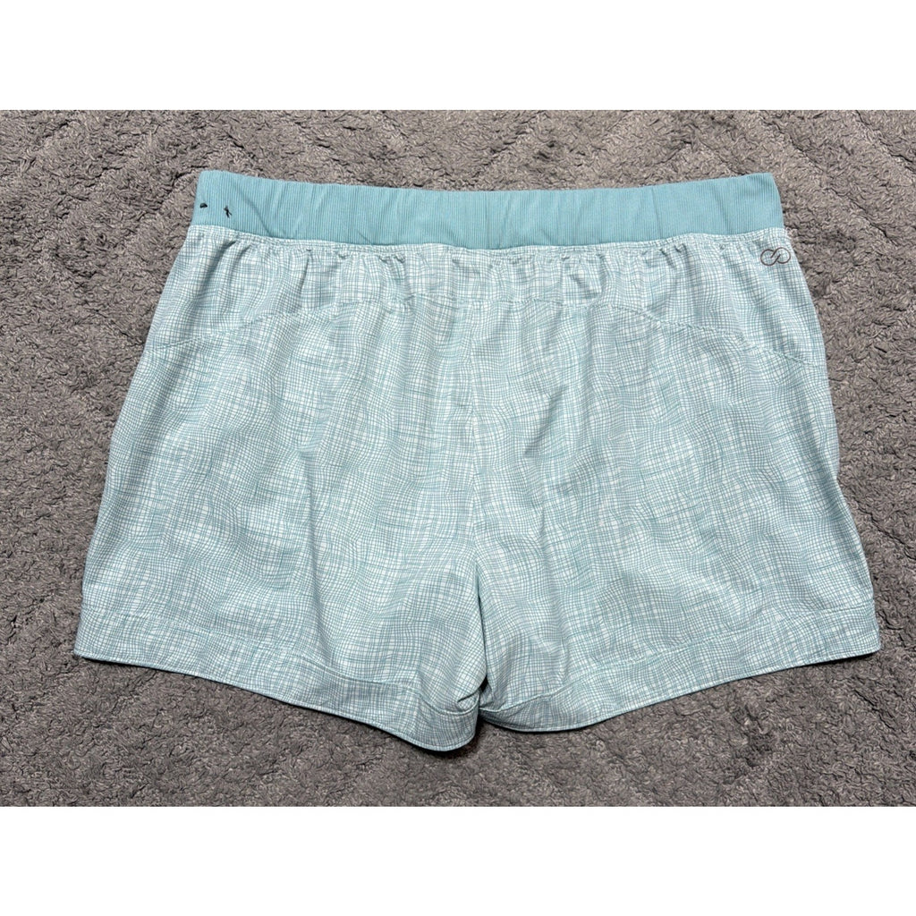 Calia by Carrie Underwood Womens Blue Athletic Shorts w/ Drawstring Size XL