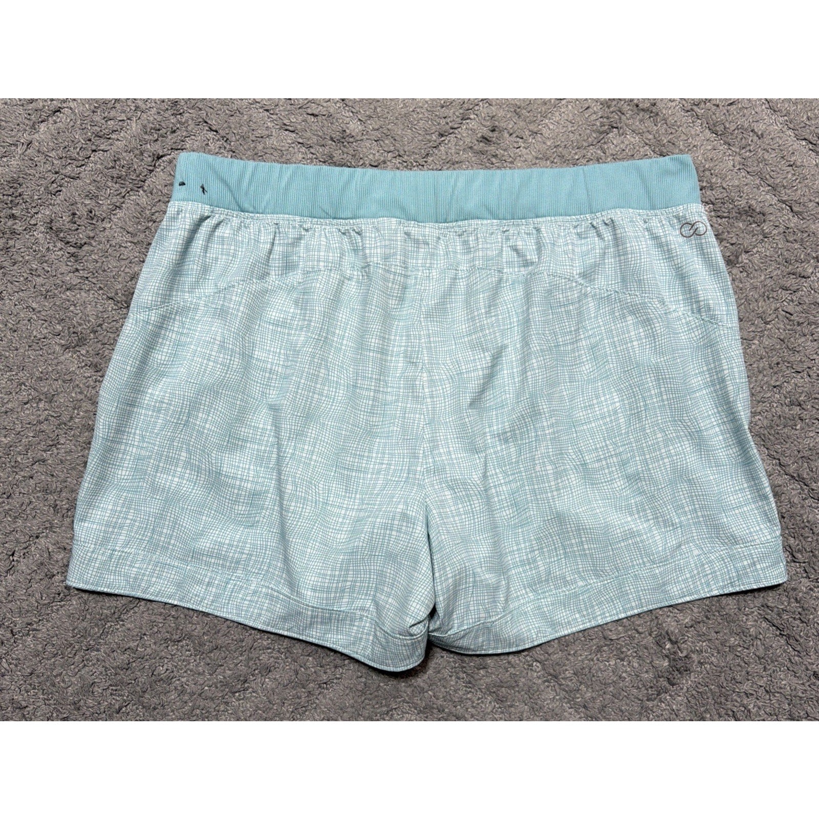 Calia by Carrie Underwood Womens Blue Athletic Shorts w/ Drawstring Size XL