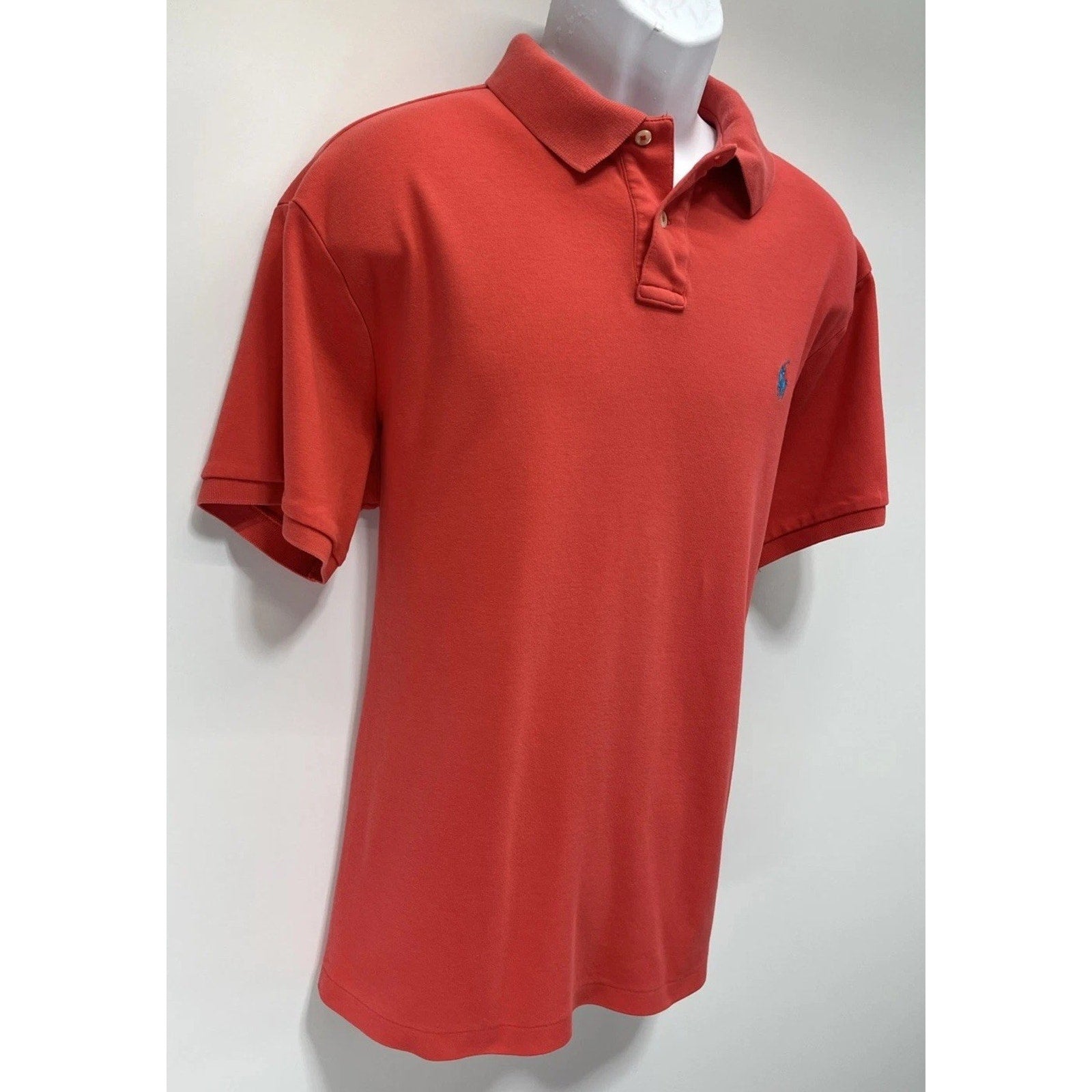 Polo Ralph Lauren Polo Shirt Coral XL custom fit