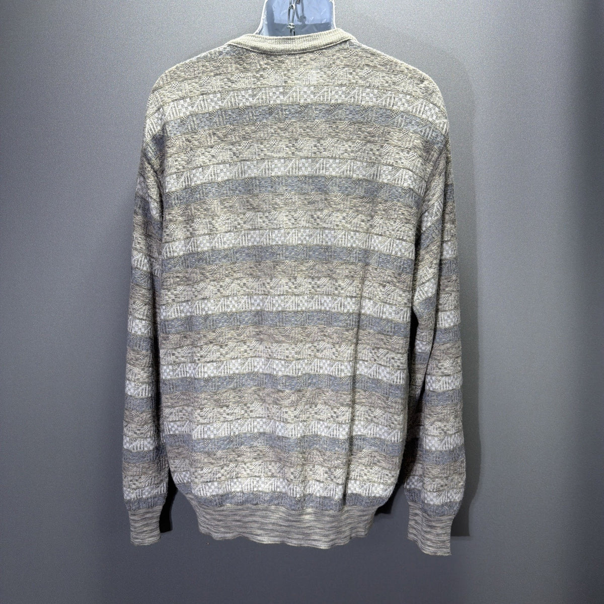 Pronto Uomo Firenze Made In Italy Men’s Long Sleeve Wool Pullover Sweater Size L
