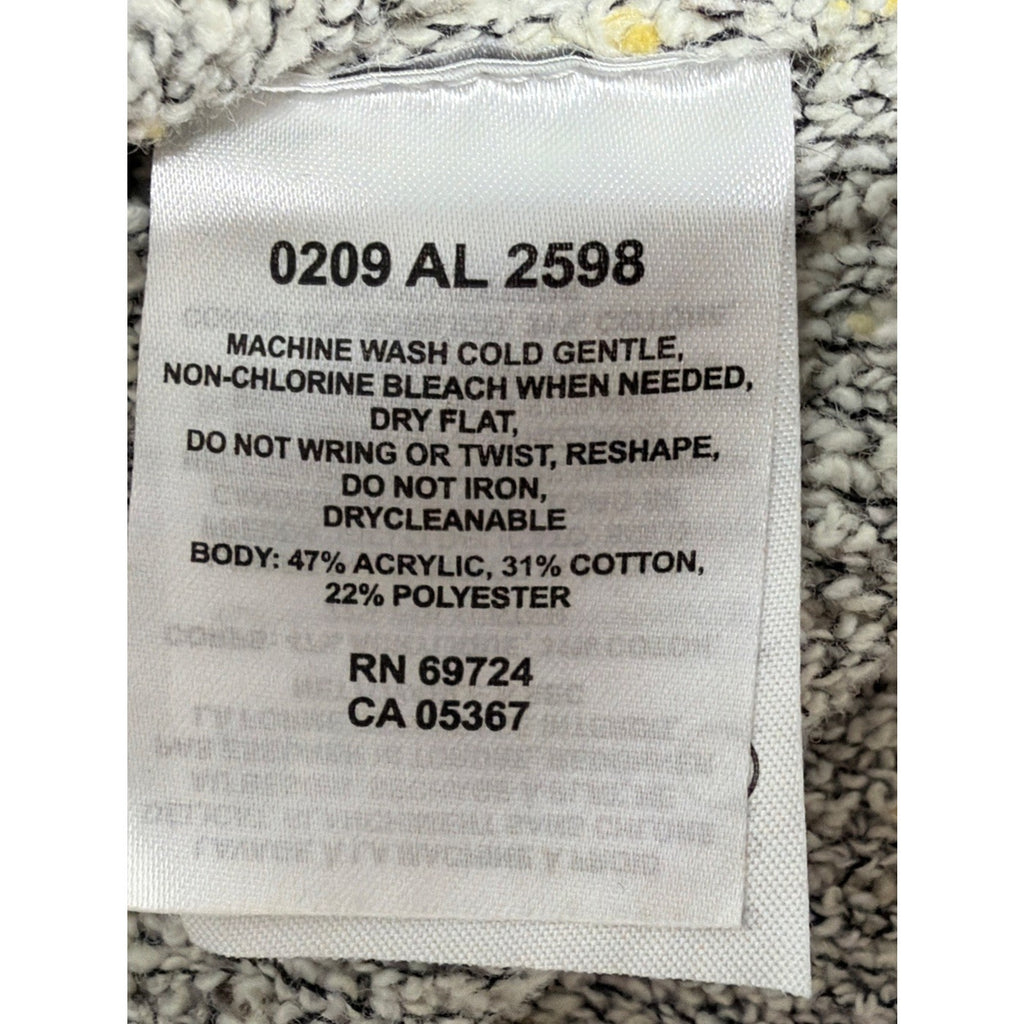 Vtg Columbia Speckled Oversized Sweatshirt Women's Size Medium Outdoors Casual