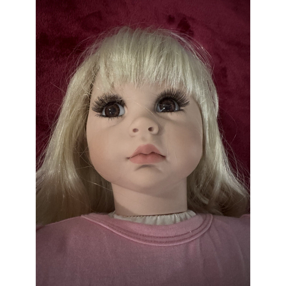 1998 Cheri McAfooes Lloyd Middleton Royal Vienna 26” Doll Signed 2002 Blonde