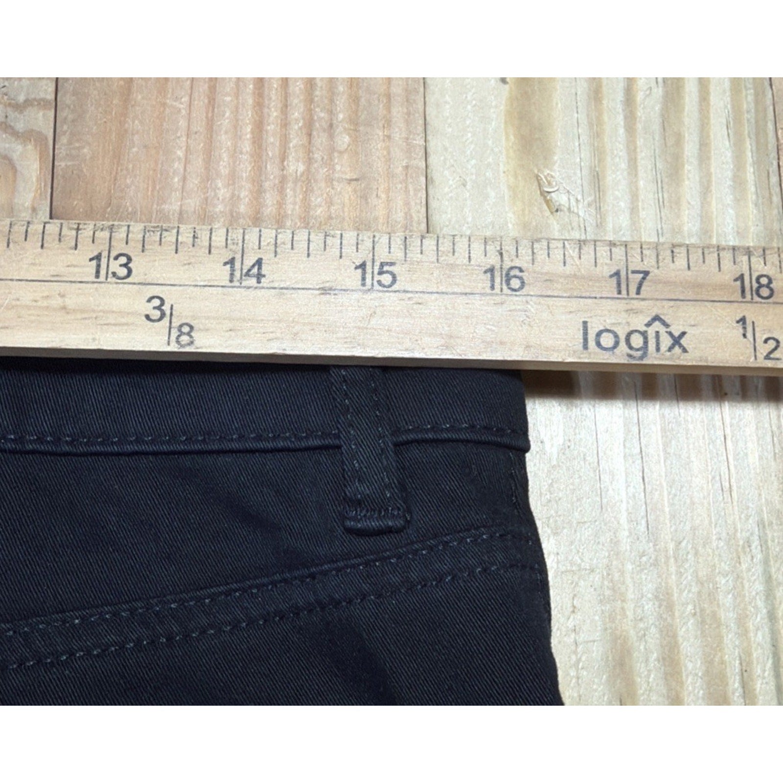 Express Black Women's Super High Rise Straight Leg Jeans Stretch size 12 NWOT