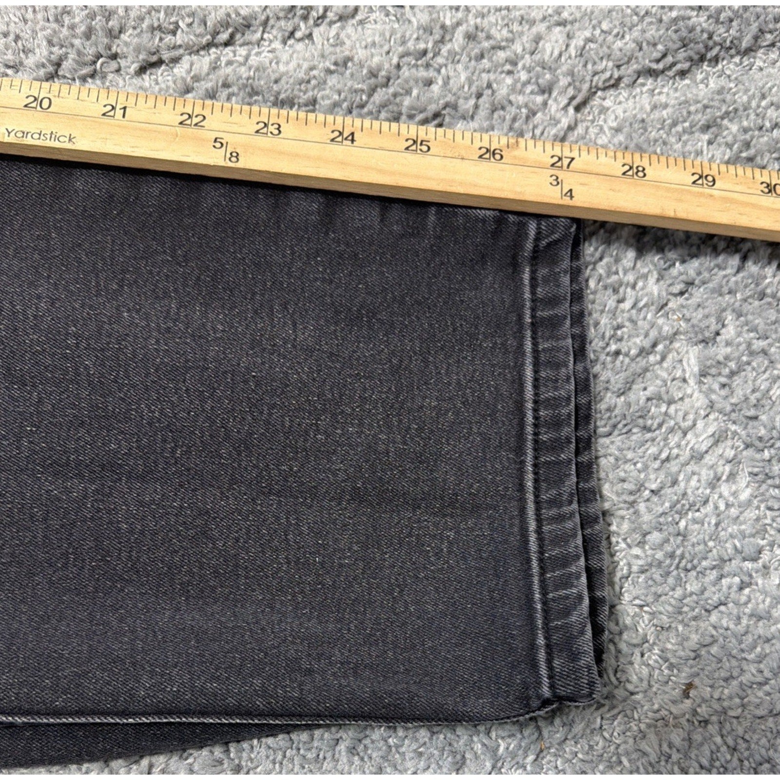 Rock Salt Cargo Pants Youth 18 Faded Black Grunge Skater 30x27