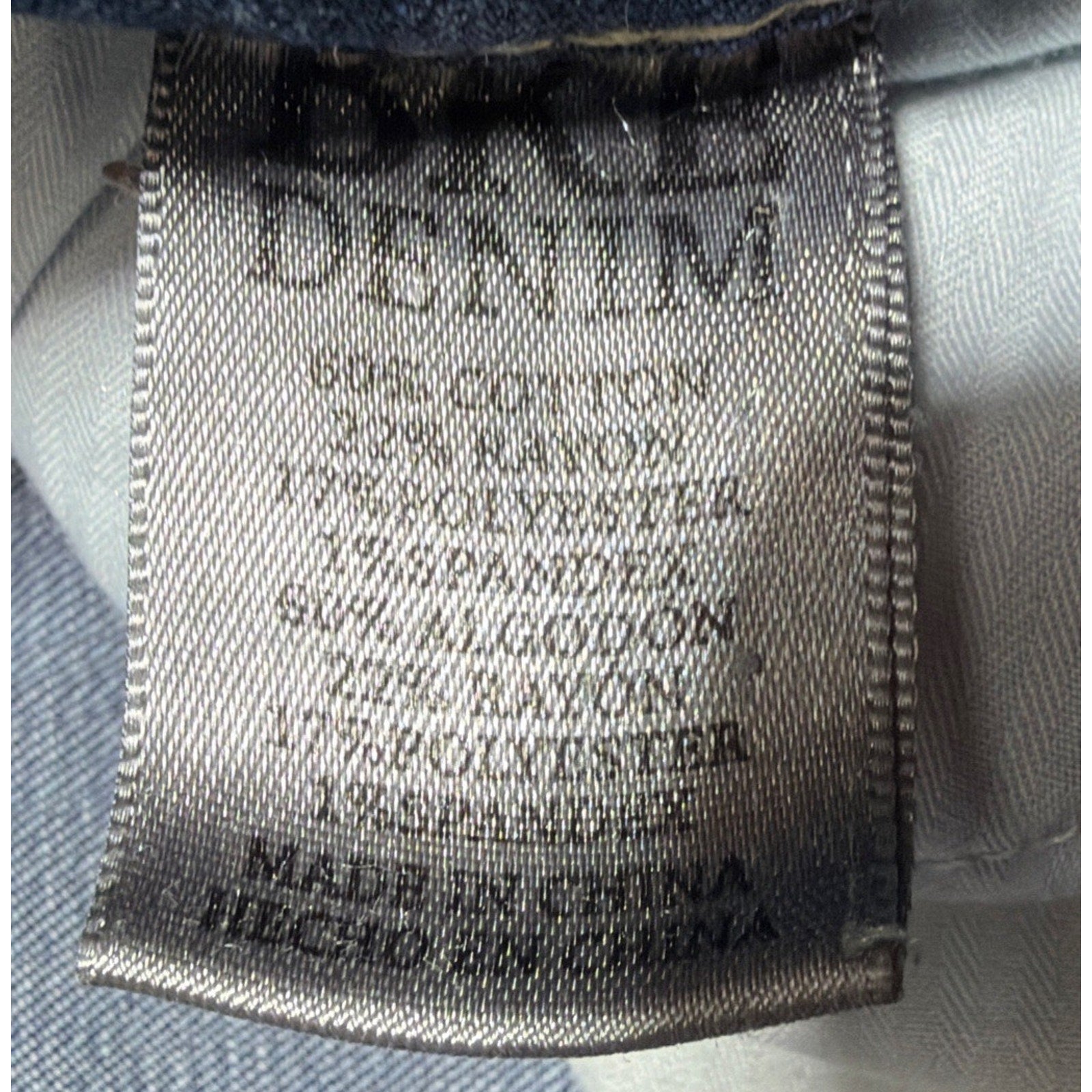 BKE Derek 33R Bootleg Denim Jeans Med Wash Thick Stitch Workwear Stained 33x31