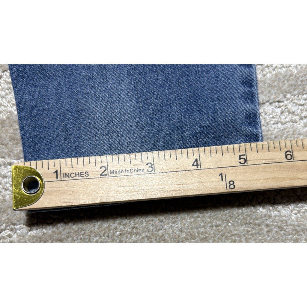 Old Navy Rockstar Skinny Jeans Lightwash Sz 14 Stretchy 32x29