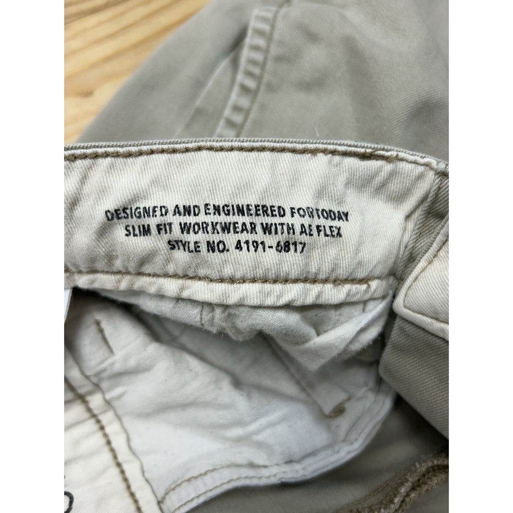 American Eagle Shorts Mens 26Tan Chino Next Level Flex