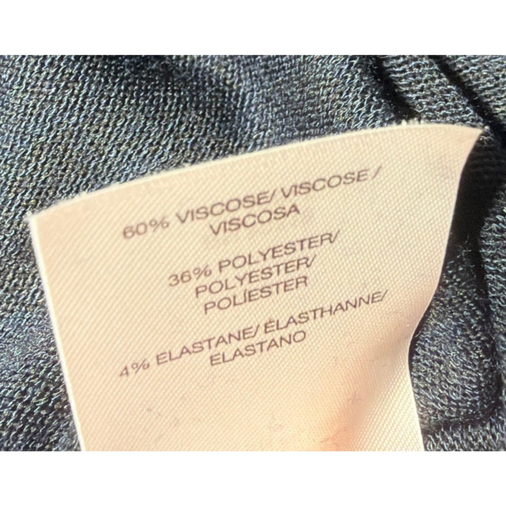 Lucky Brand Viscose Blend Stretch Crewneck Pullover, American Navy Sz Medium NWT