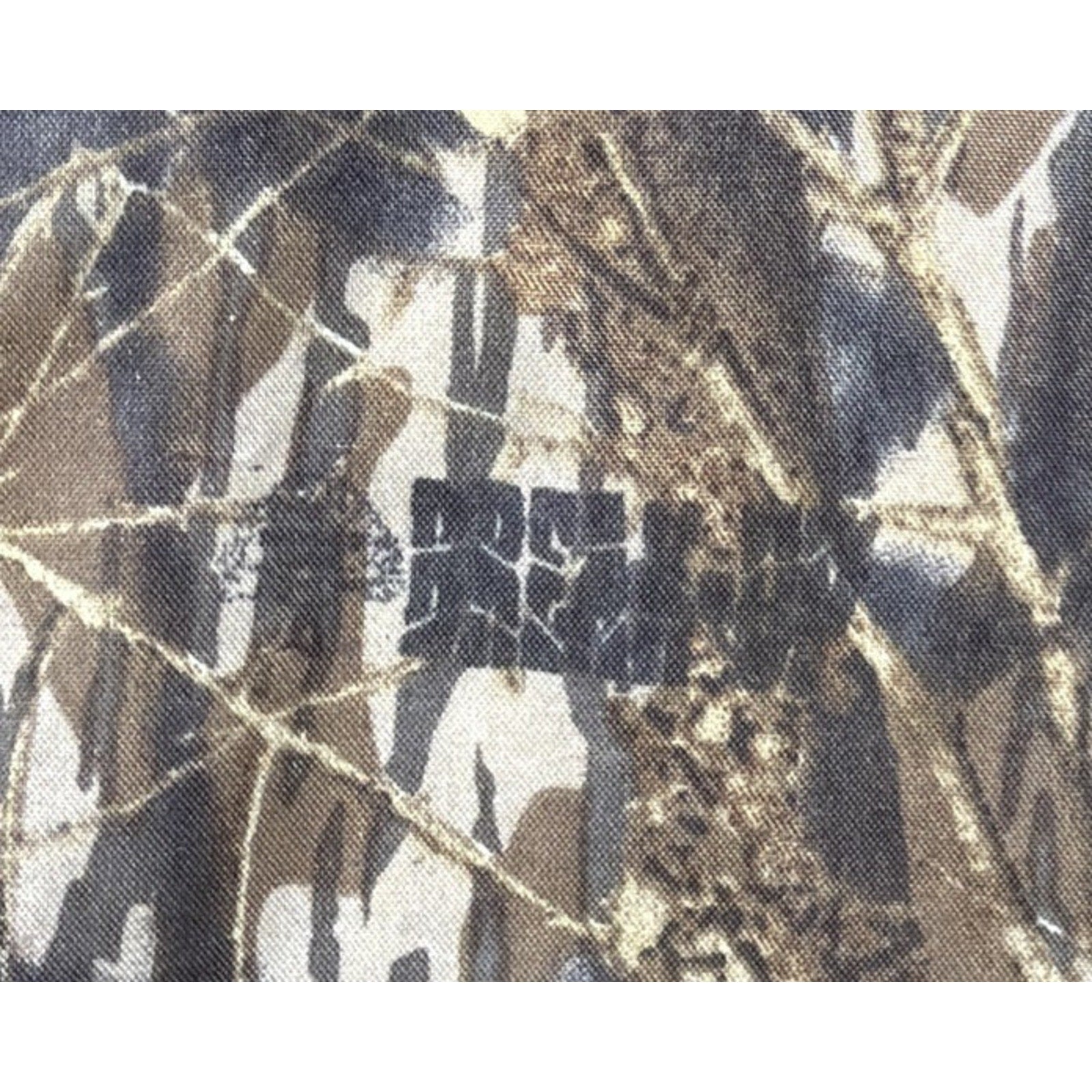 VTG Columbia Men’s Hooded Break-Up PVC Rain Coat Mossy Oak Camo • Medium