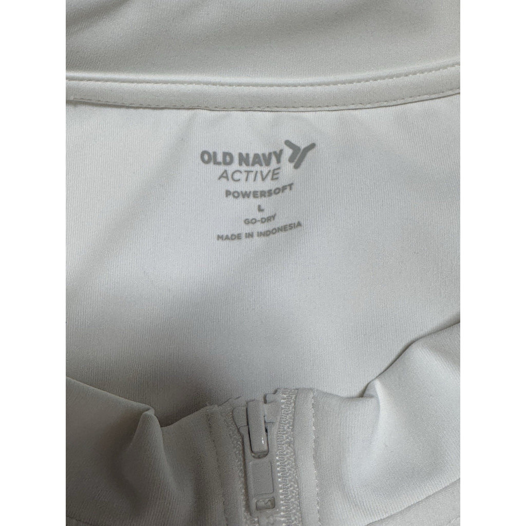 Old Navy Active Sports Dress Powersoft Go Dry Front Zip Tennis Paddle New Size L