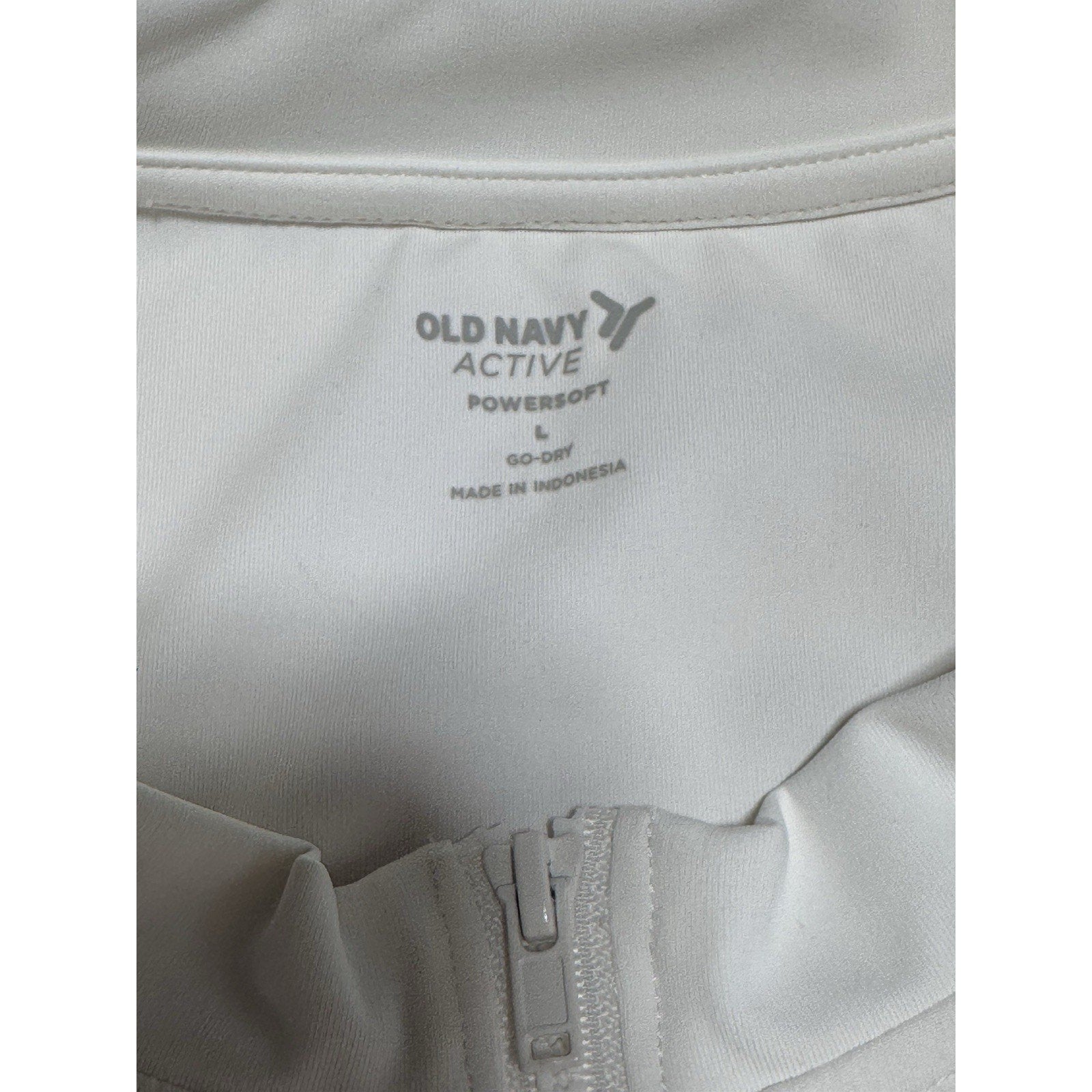 Old Navy Active Sports Dress Powersoft Go Dry Front Zip Tennis Paddle New Size L
