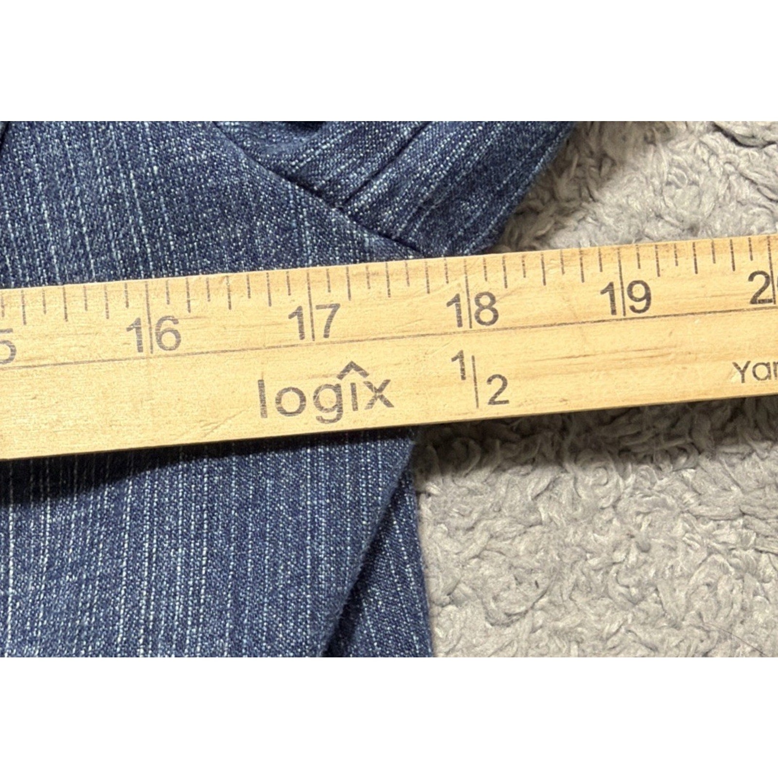 Ann Taylor Loft Women’s Jean Jacket Denim Size 8 Stretch