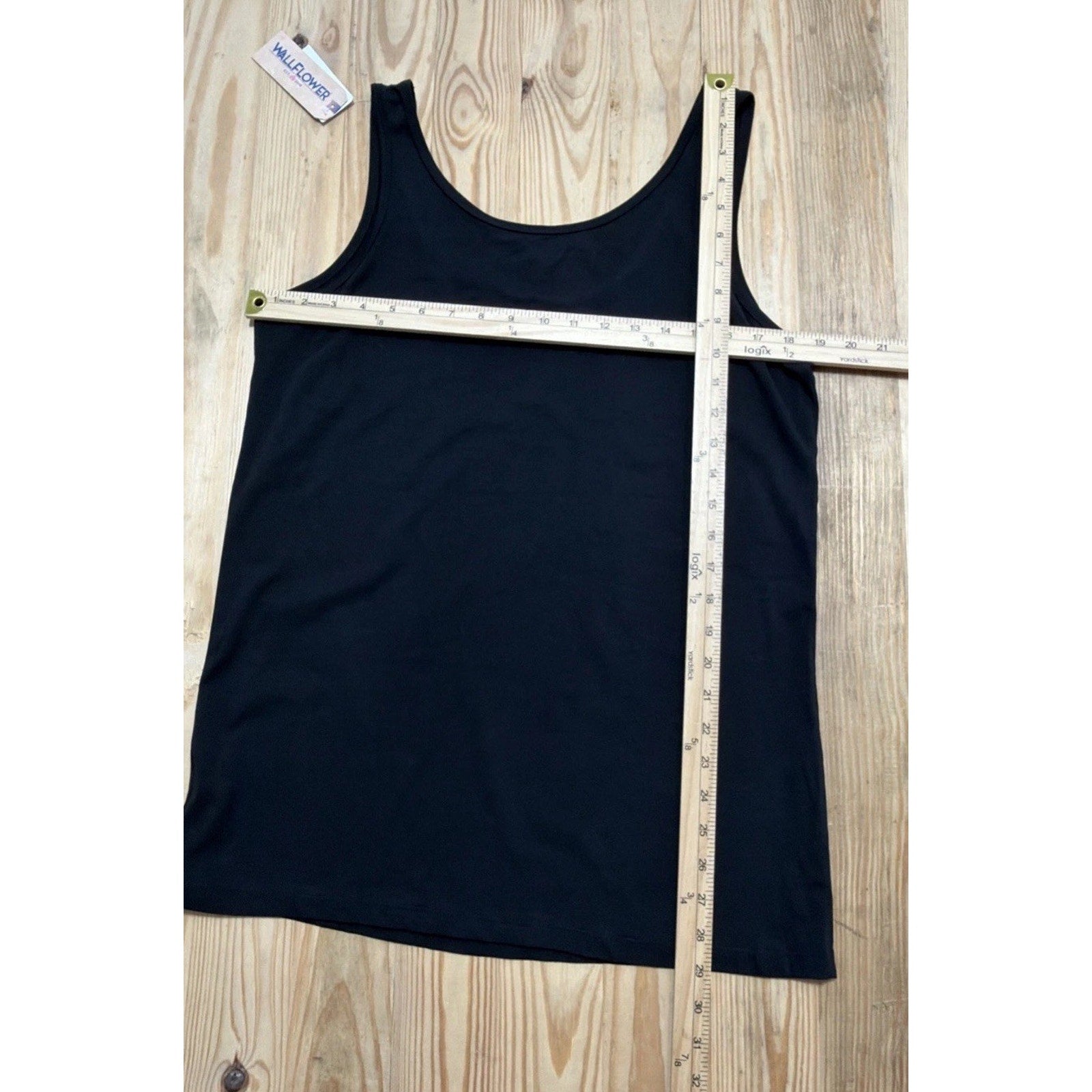 Womens Wallflower Black Babe Tank Top XXL NWT