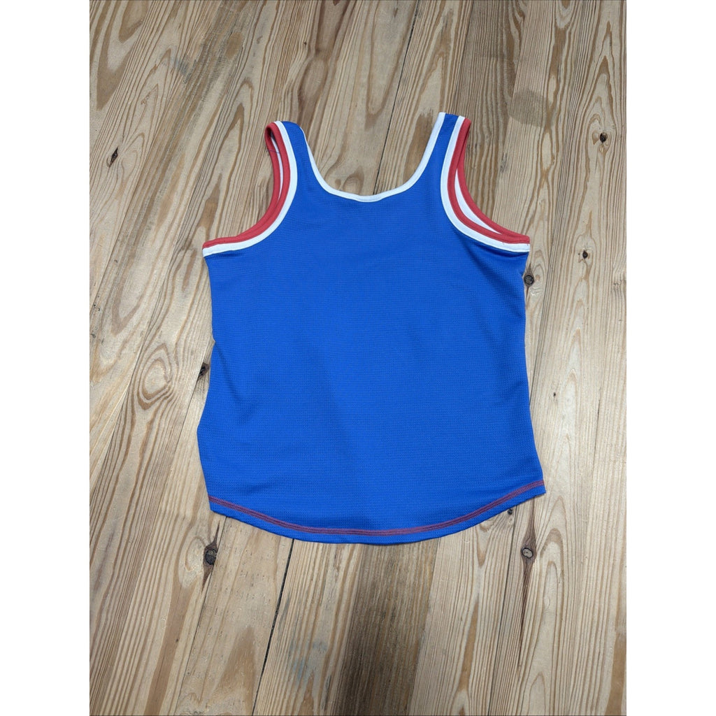 Nike Sphere Dry Youth Athletic Tank Top Blue Red White Size L